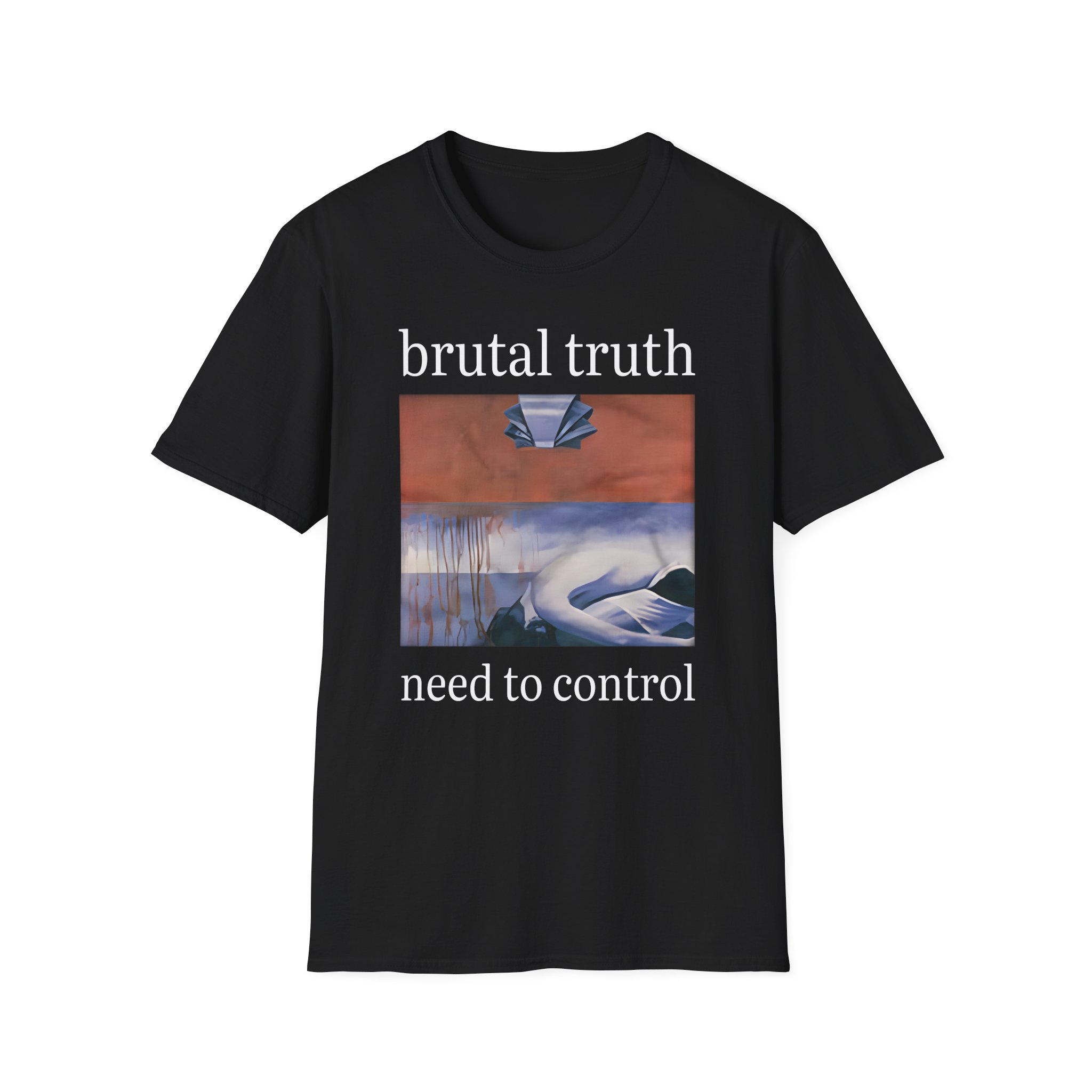 Brutal Truth Kill Pig Unisex Softstyle T-Shirt