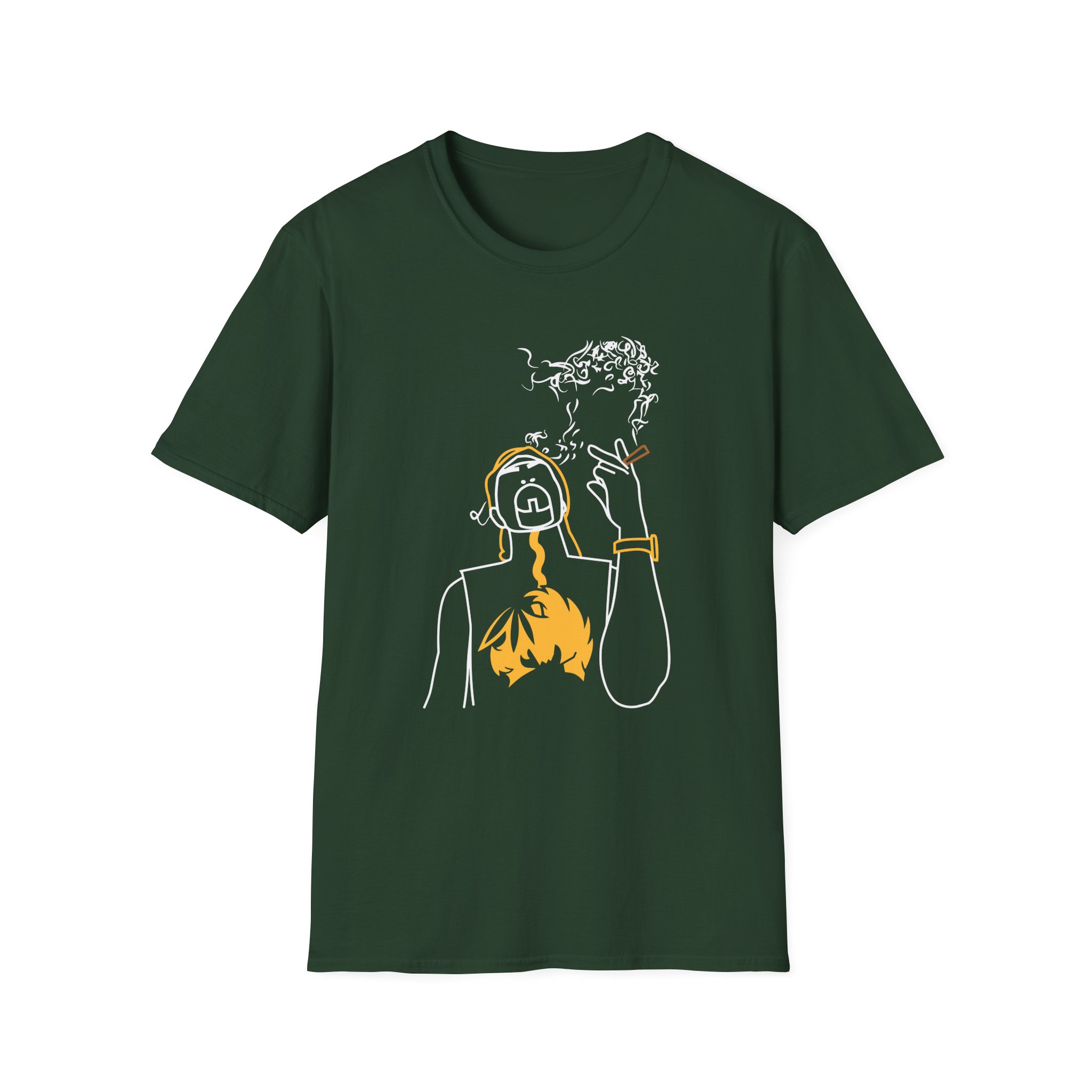 Method Man Iron Lung Line Art Unisex Softstyle T-Shirt