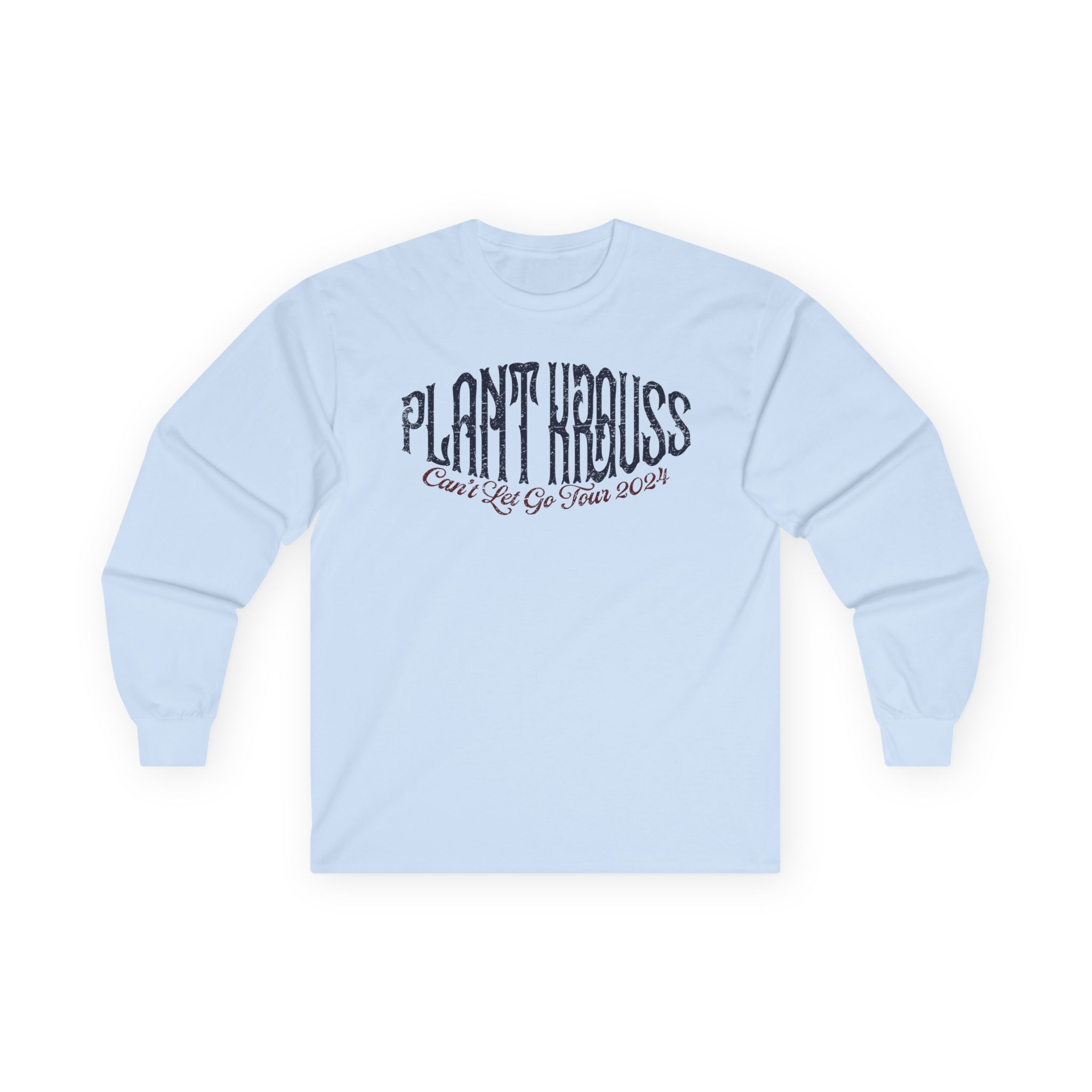 Robert Plant Inflated Type Unisex Ultra Cotton Long Sleeve Tee