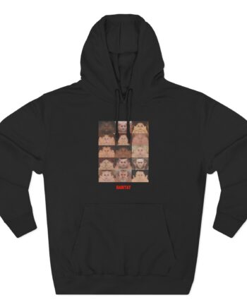 Nayt Three-Panel Fleece Hoodie