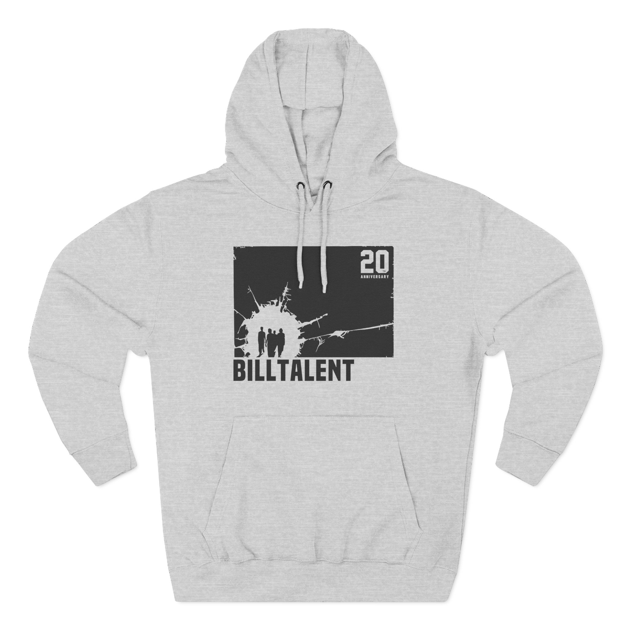 Billy Talent 20th Anniversary Three-Panel Fleece Hoodie