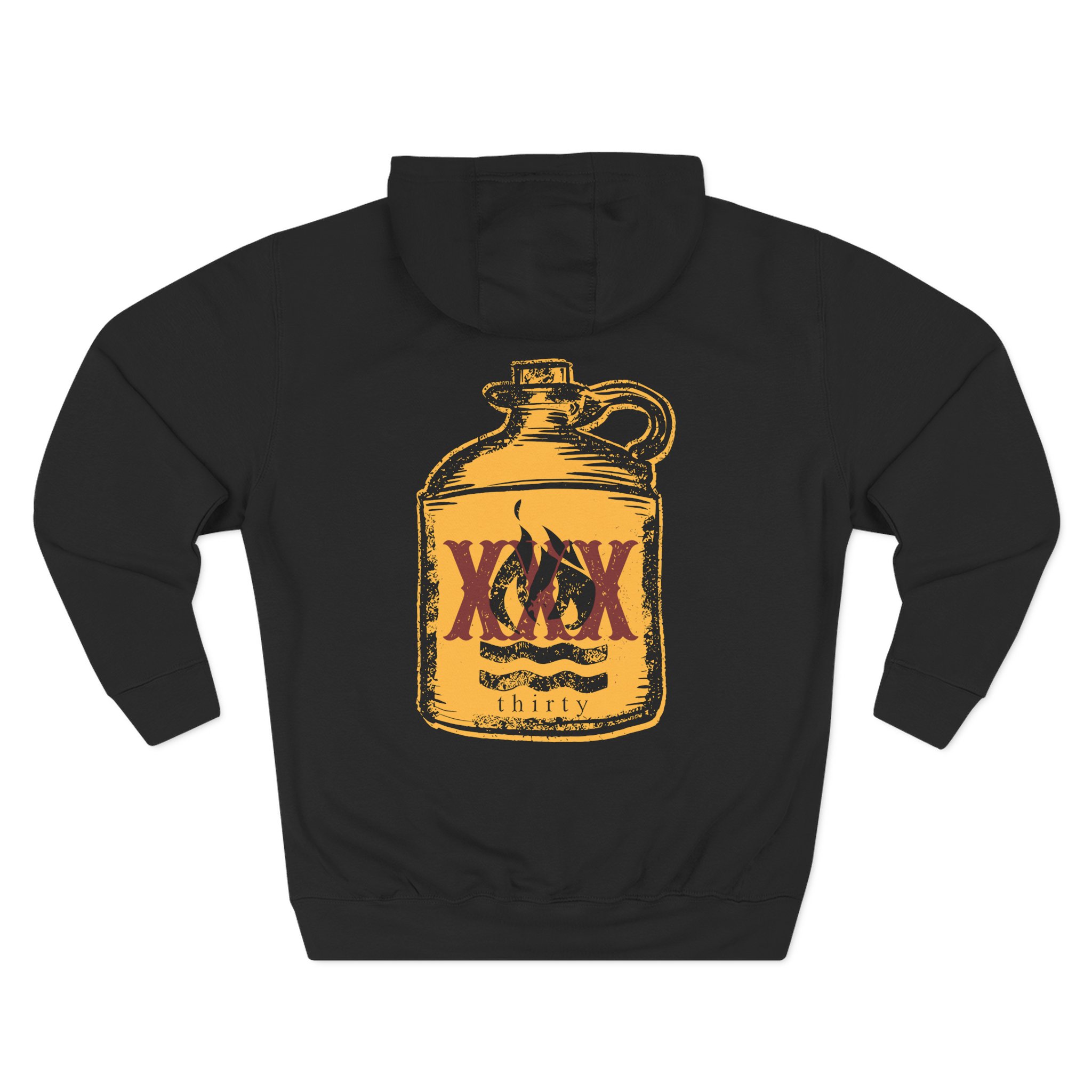 Hot Water Music Jug Three-Panel Fleece Hoodie