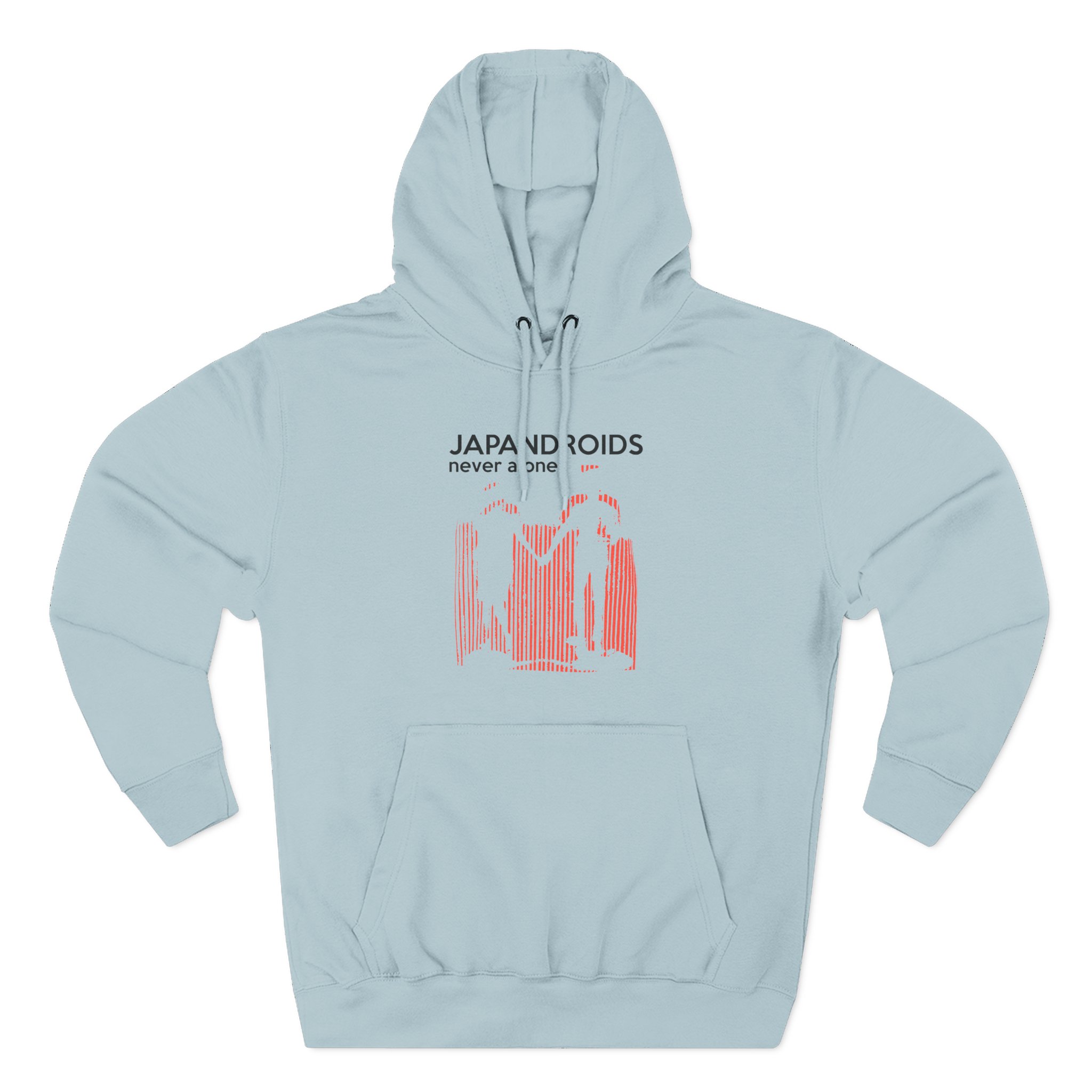 Japandroids Never Alone Three-Panel Fleece Hoodie