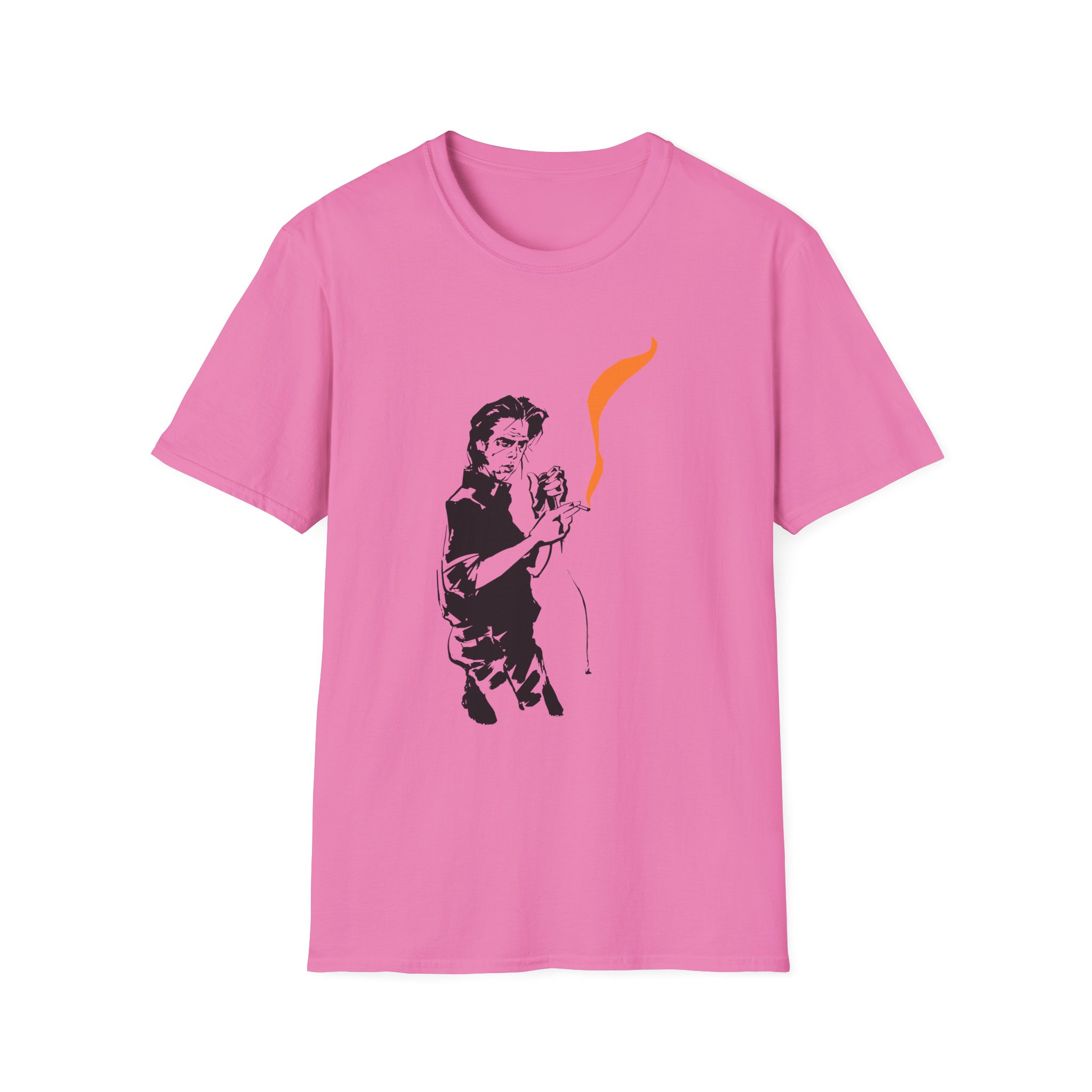 Nick Cave Smoking Unisex Softstyle T-Shirt