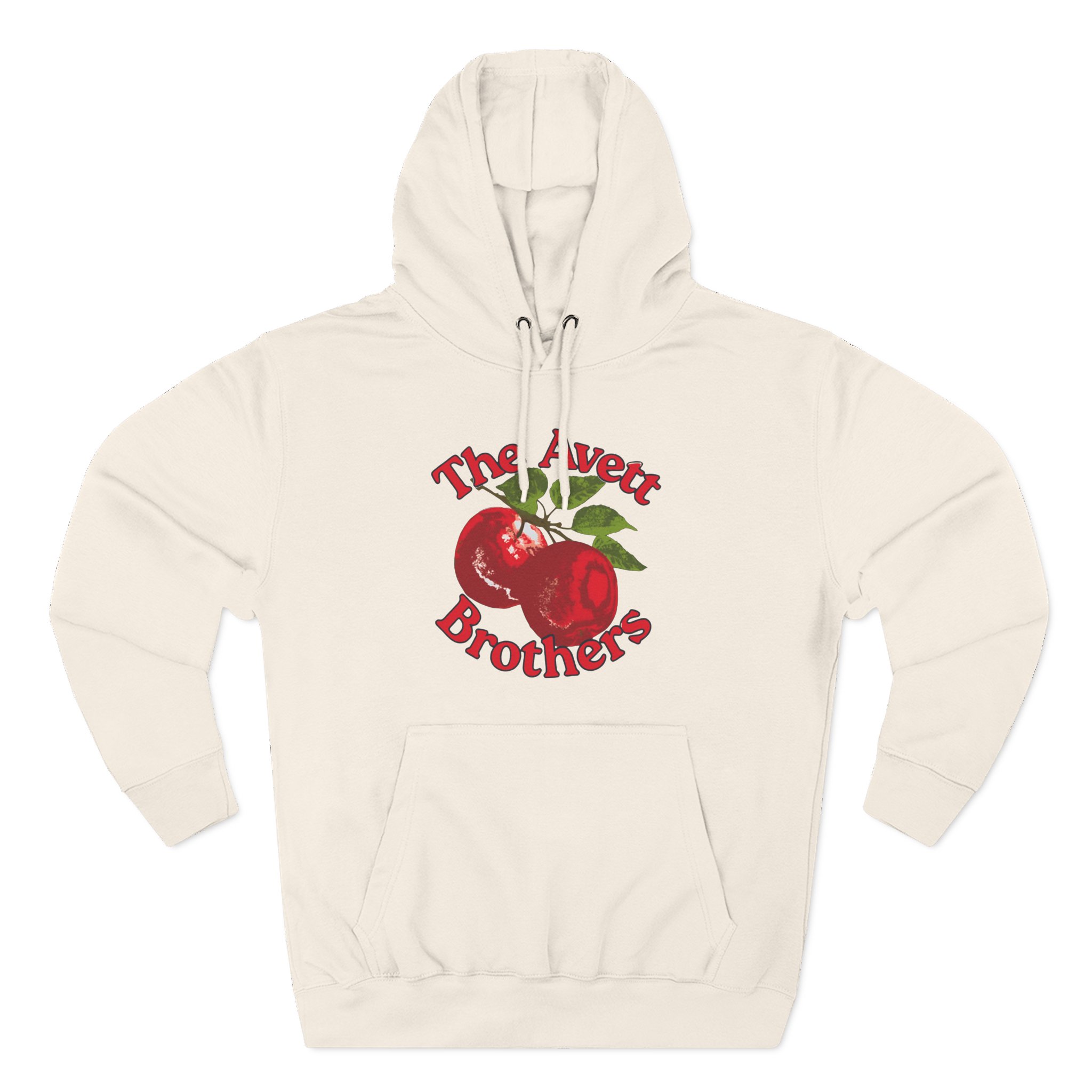 Avett Brothers Apples Three-Panel Fleece Hoodie