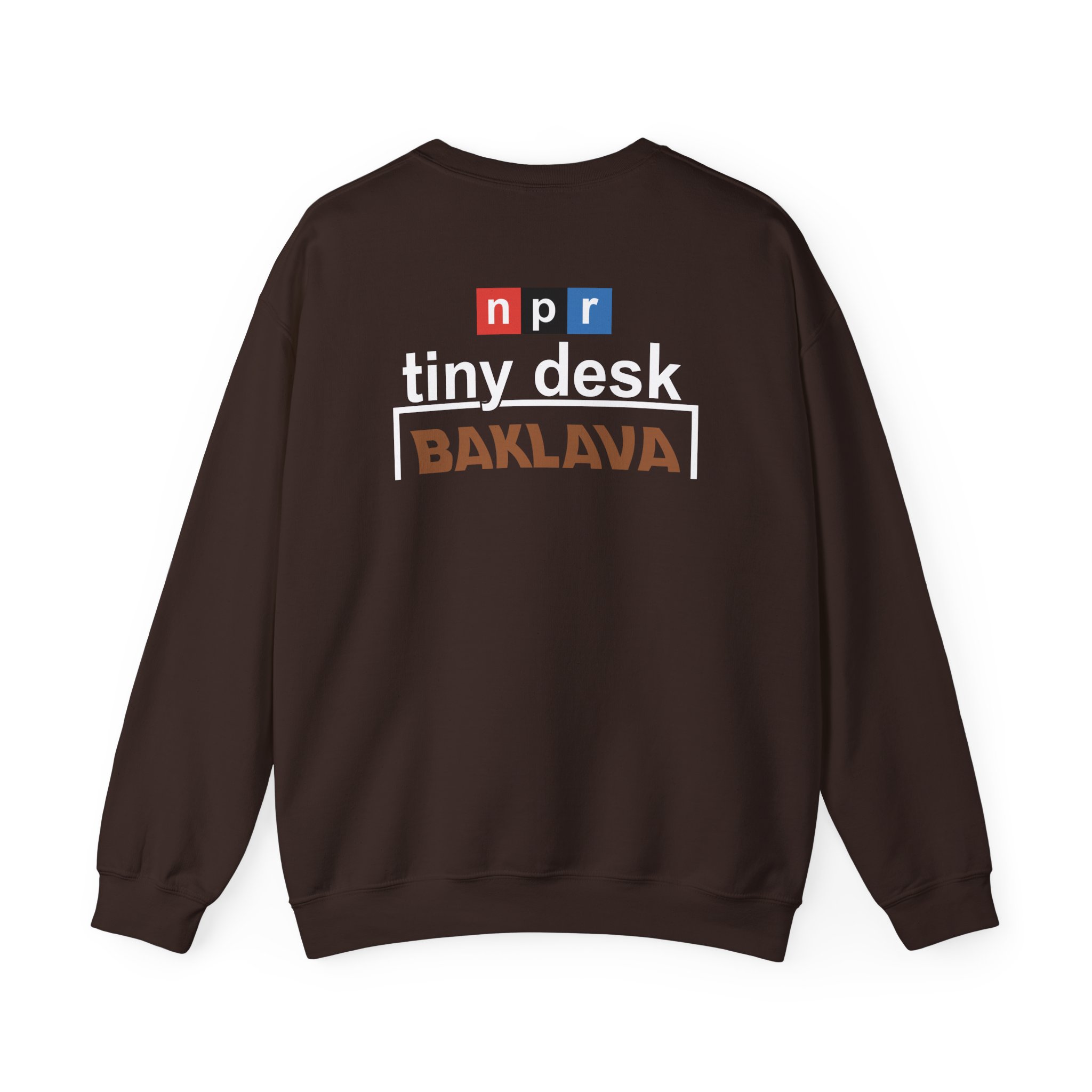 Action Bronson Baklava X Npr Tiny Desk Unisex Heavy Blendâ„¢ Crewneck Sweatshirt