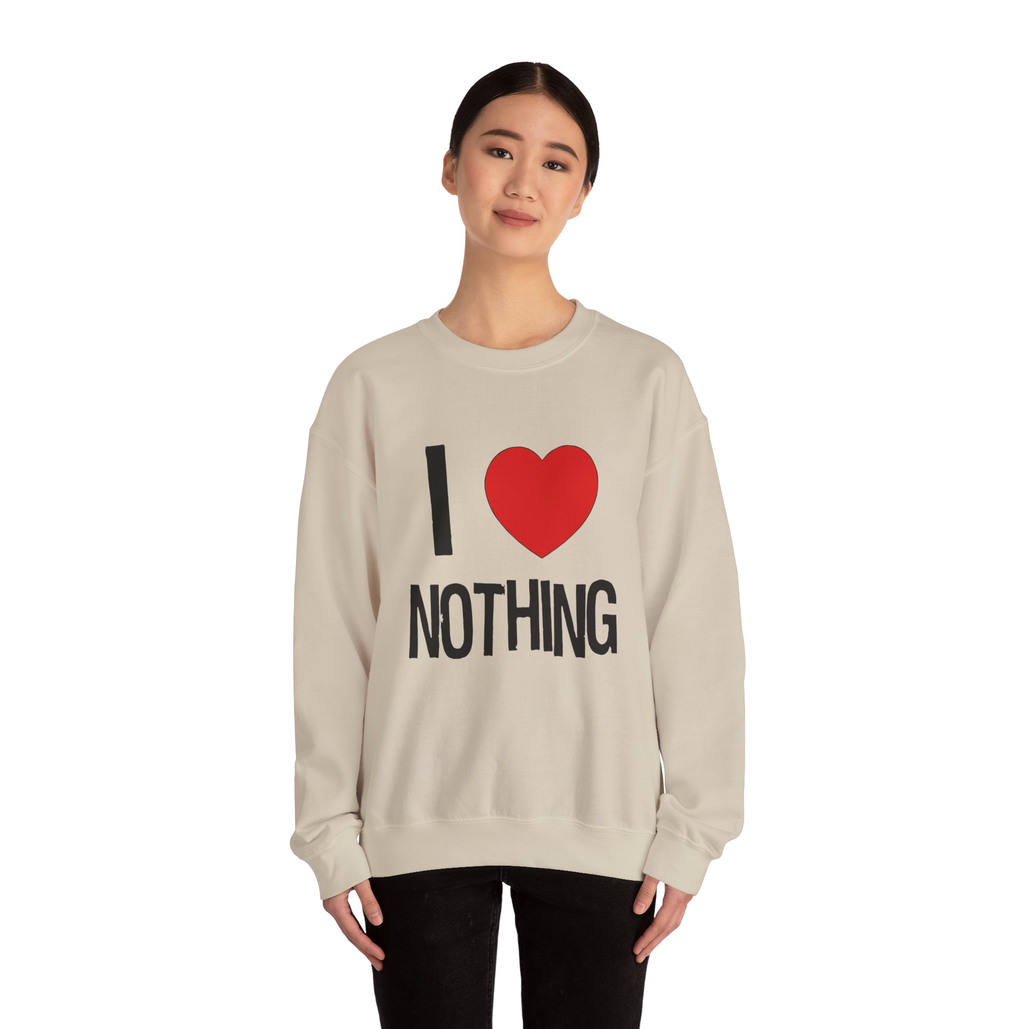 Armor for Sleep I Heart Nothing Unisex Heavy Blend Crewneck Sweatshirt