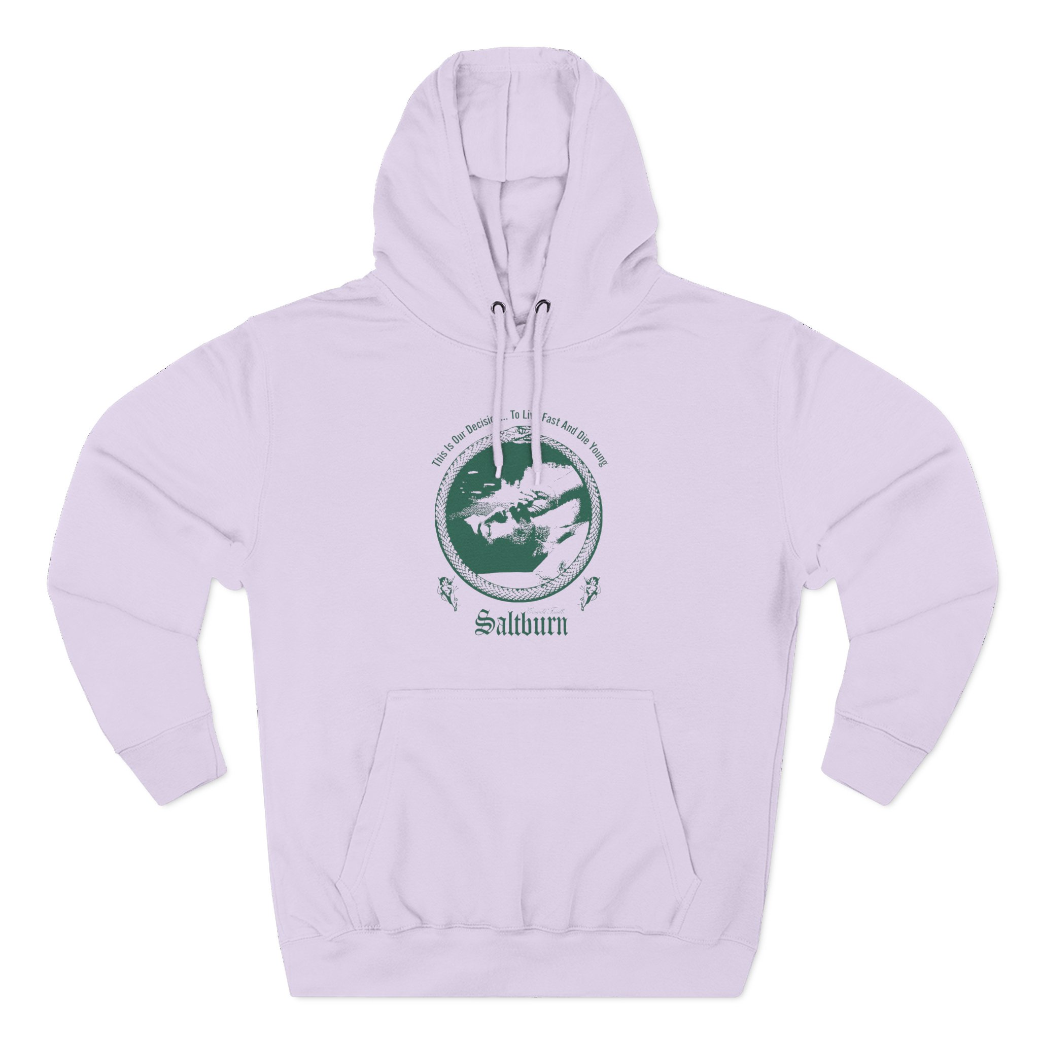 Saltburn This Is Our Derision Three-Panel Fleece Hoodie