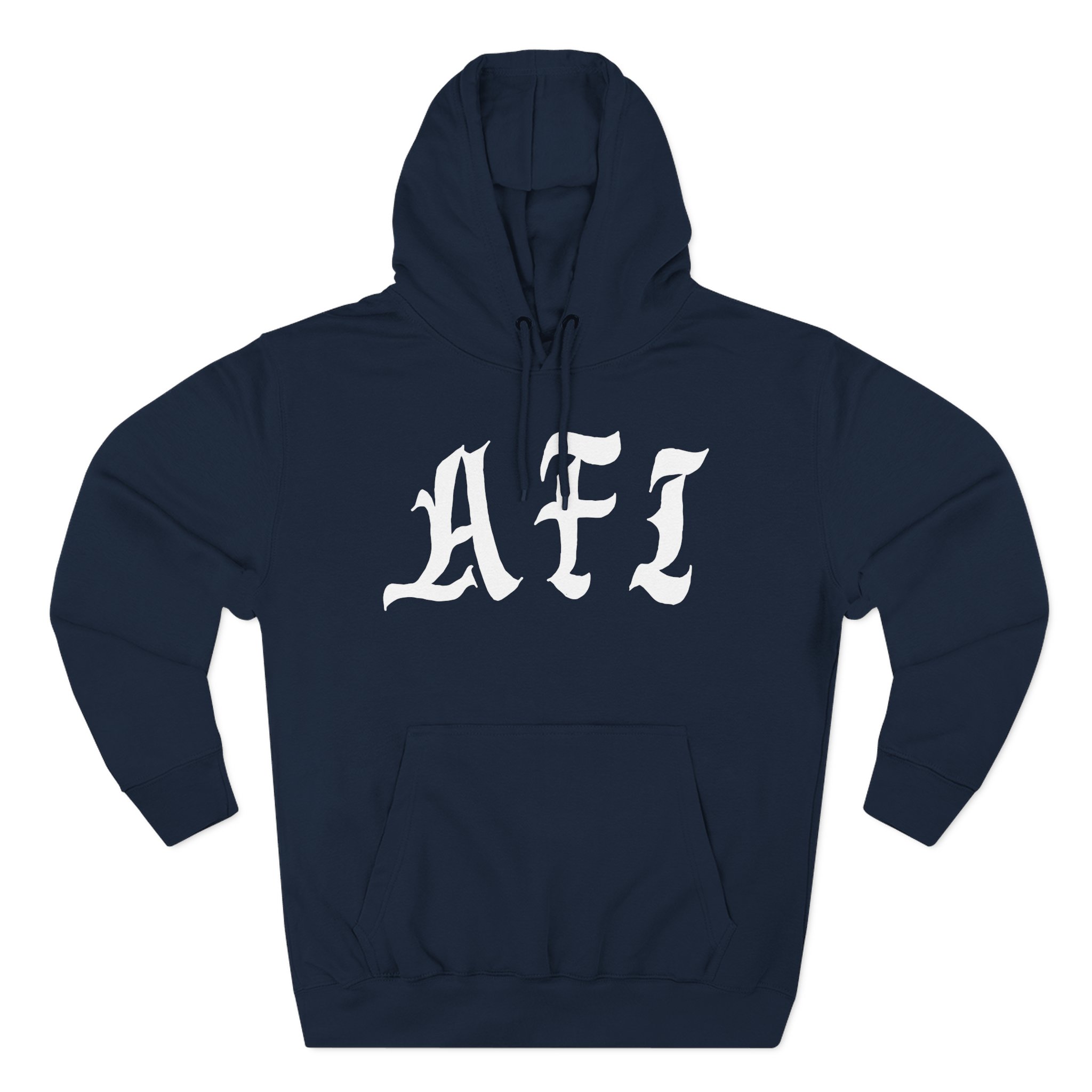 Afi Logo Three-Panel Fleece Hoodie