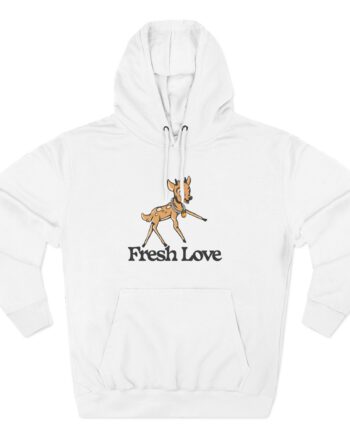 Fresh Love Bambi Three-Panel Fleece Hoodie