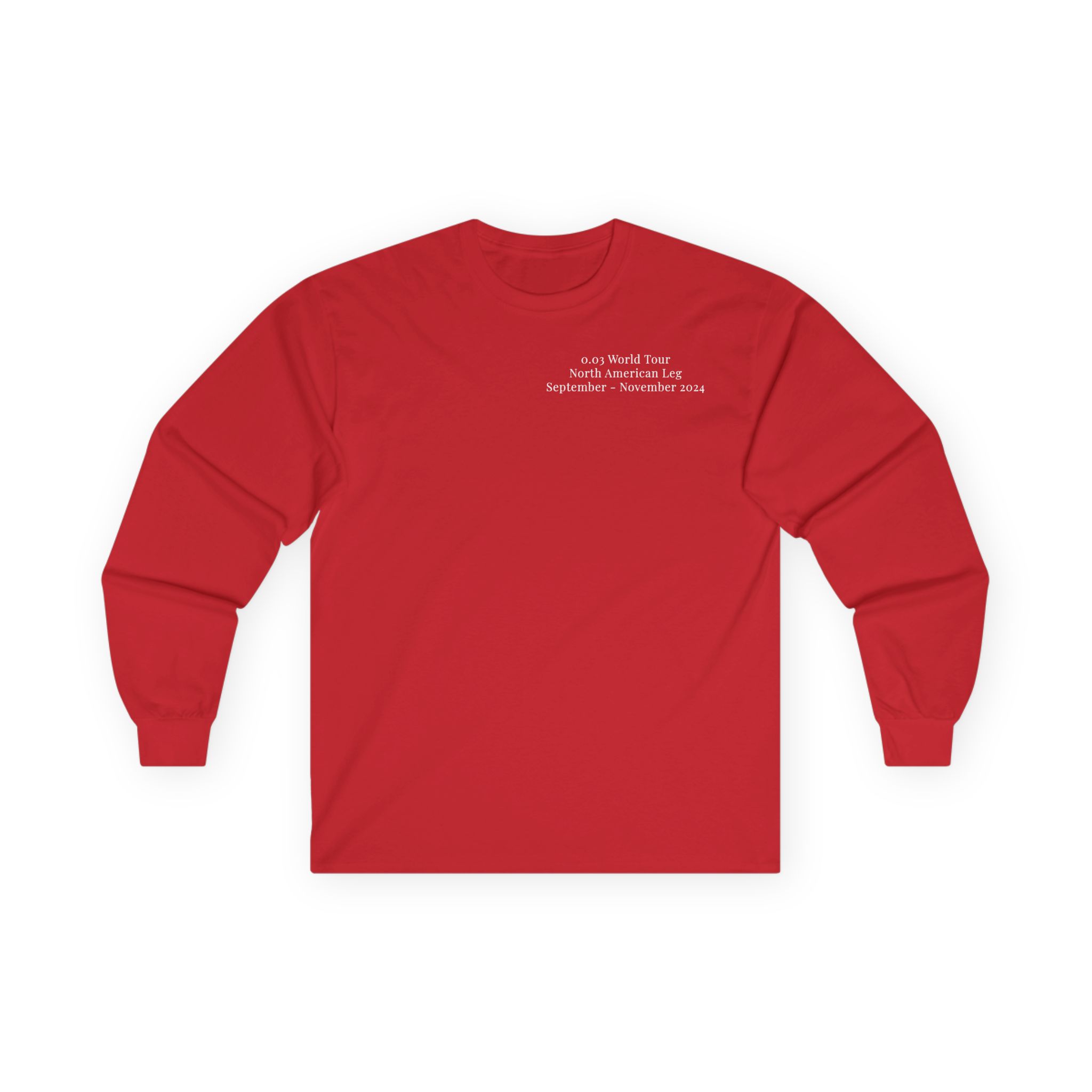 Wave to Earth 0.03 Na Tour Unisex Ultra Cotton Long Sleeve Tee