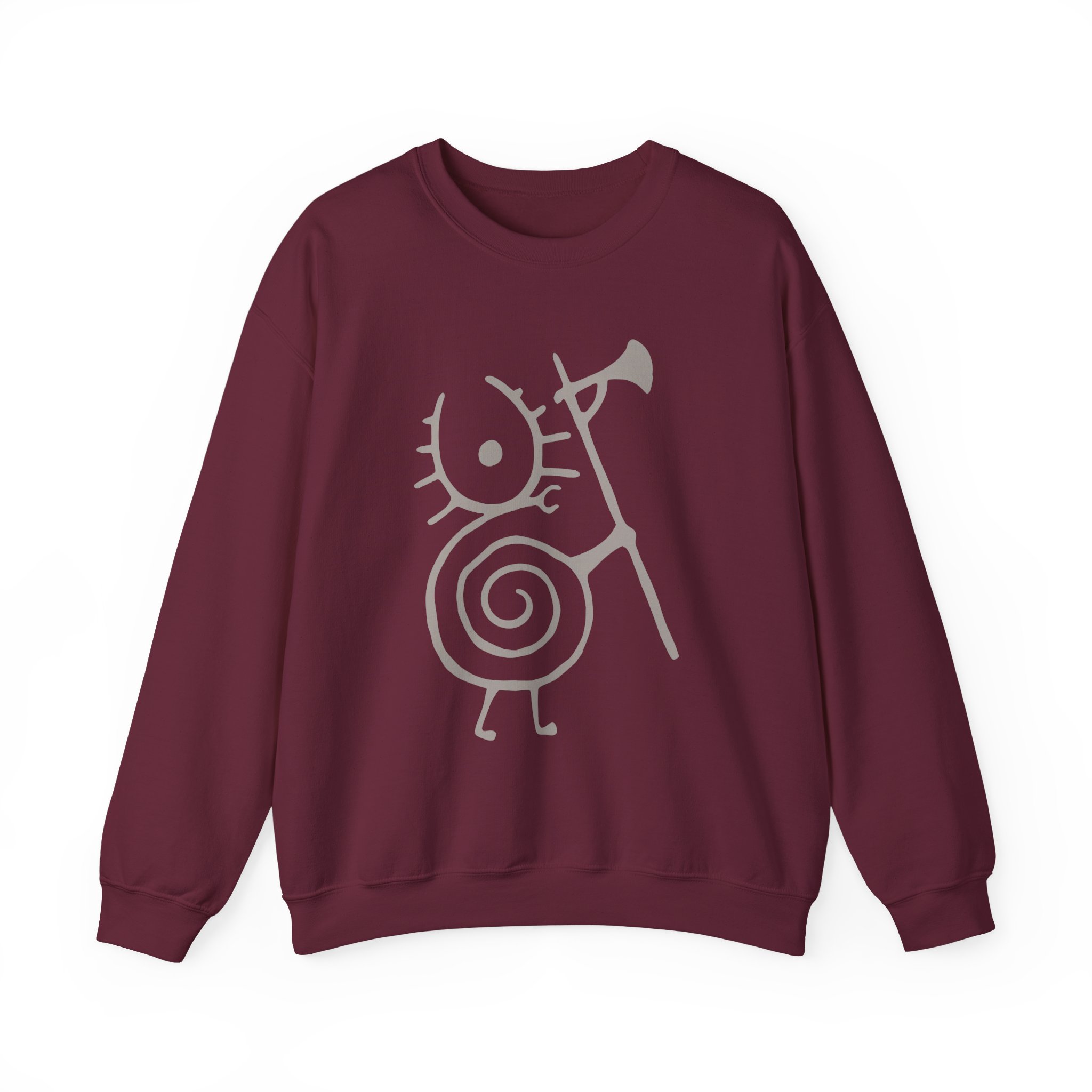 Heilung Warrior Snail Unisex Heavy Blendâ„¢ Crewneck Sweatshirt