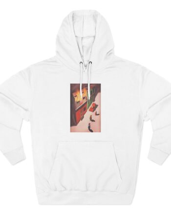 Vintage Sunny Day Real Estate Diary 1995 Three-Panel Fleece Hoodie