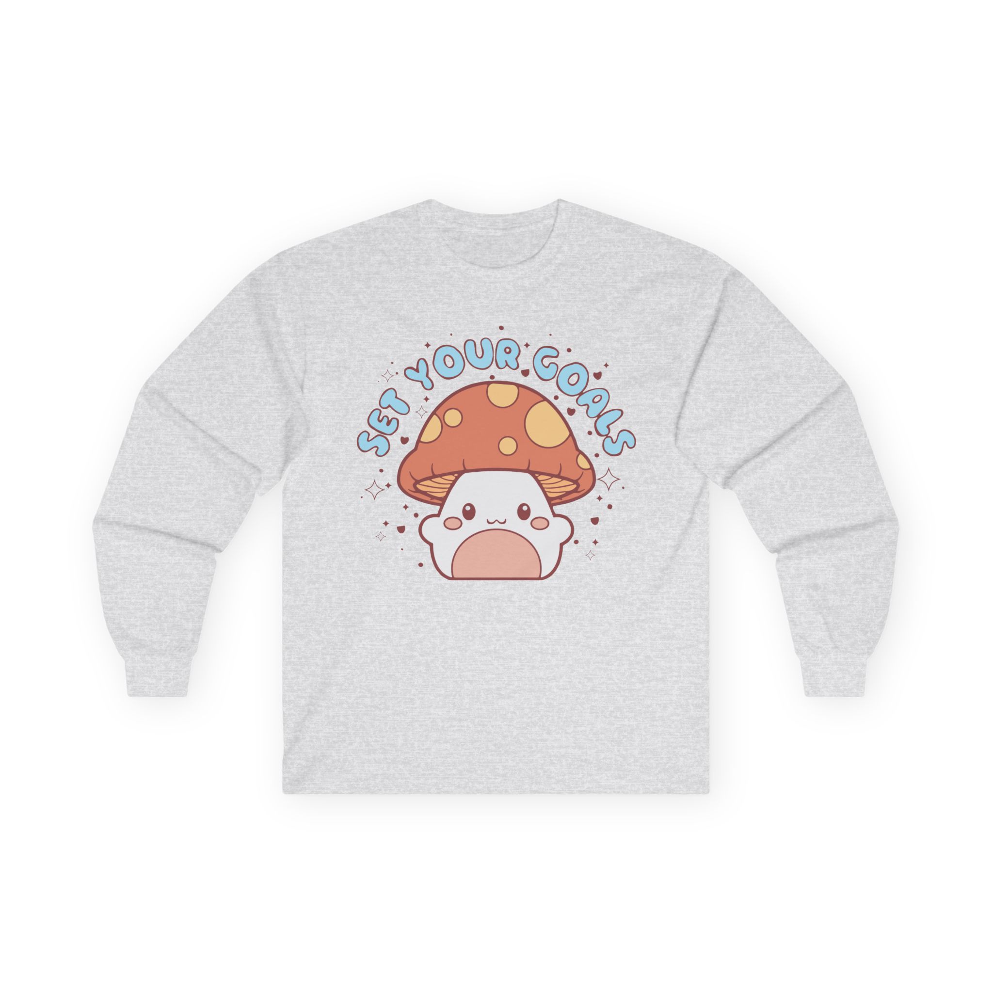 Set Your Goals Shroom Unisex Ultra Cotton Long Sleeve Tee