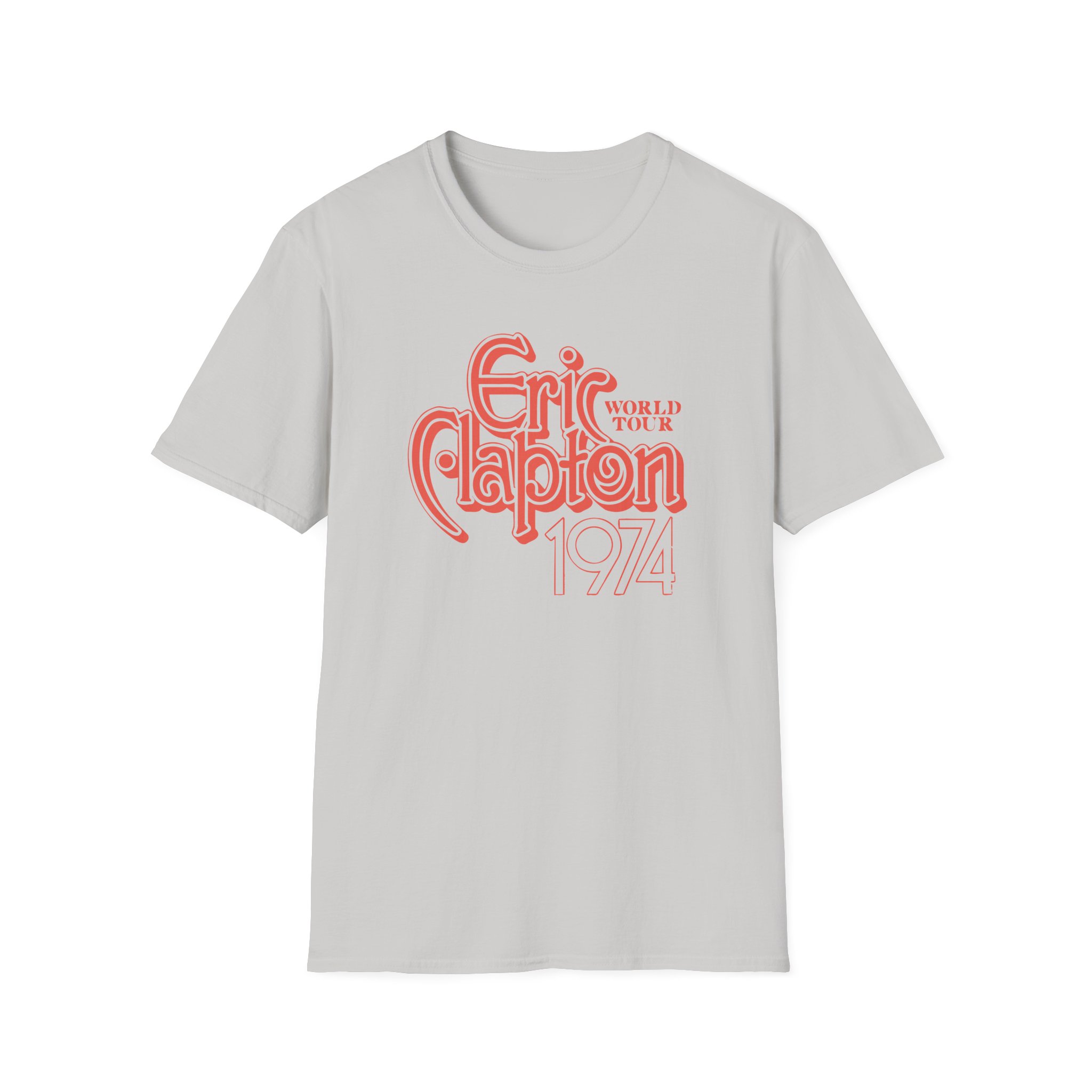Eric Clapton World Tour 1974 Unisex Softstyle T-Shirt