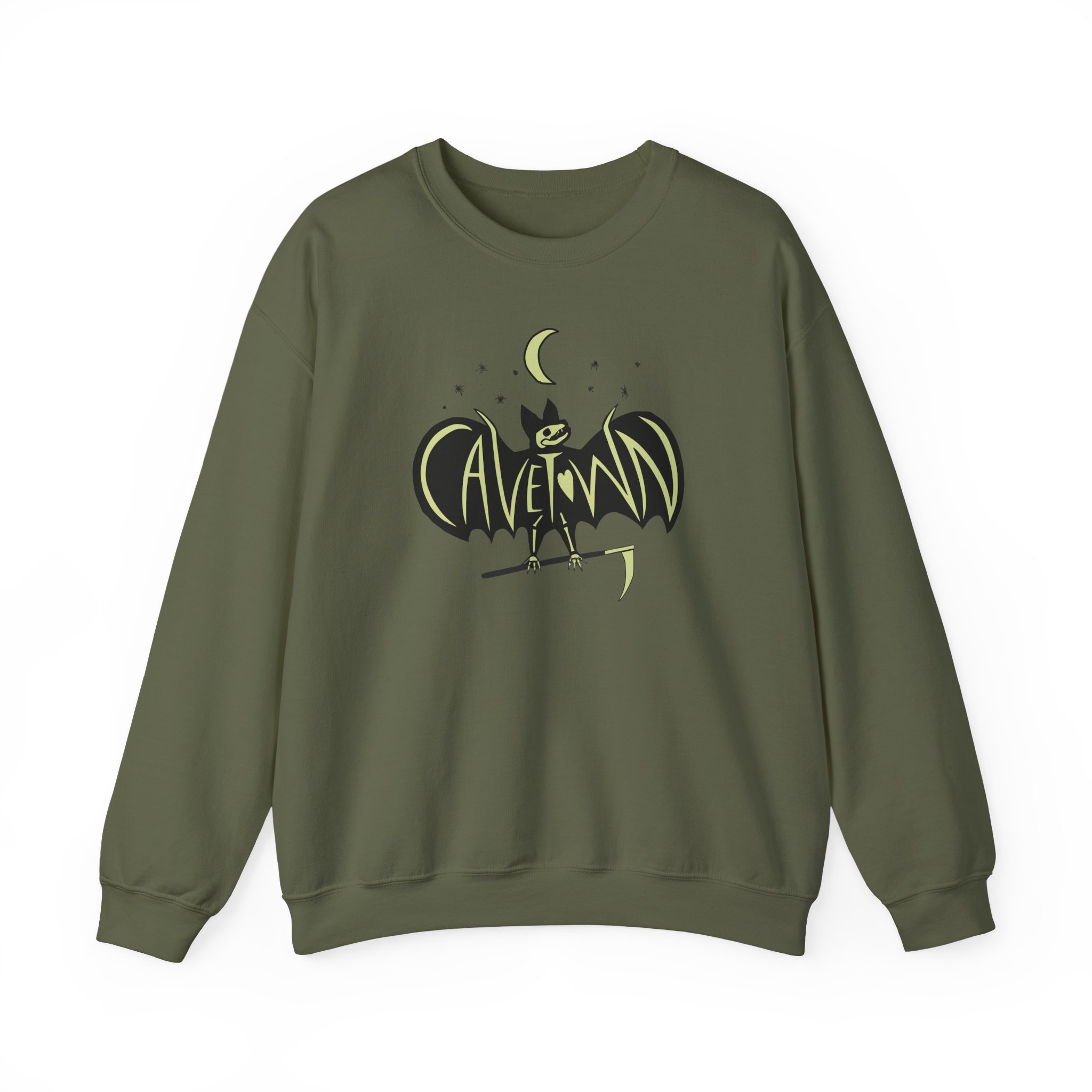 Cavetown Glow Bat Unisex Heavy Blendâ„¢ Crewneck Sweatshirt