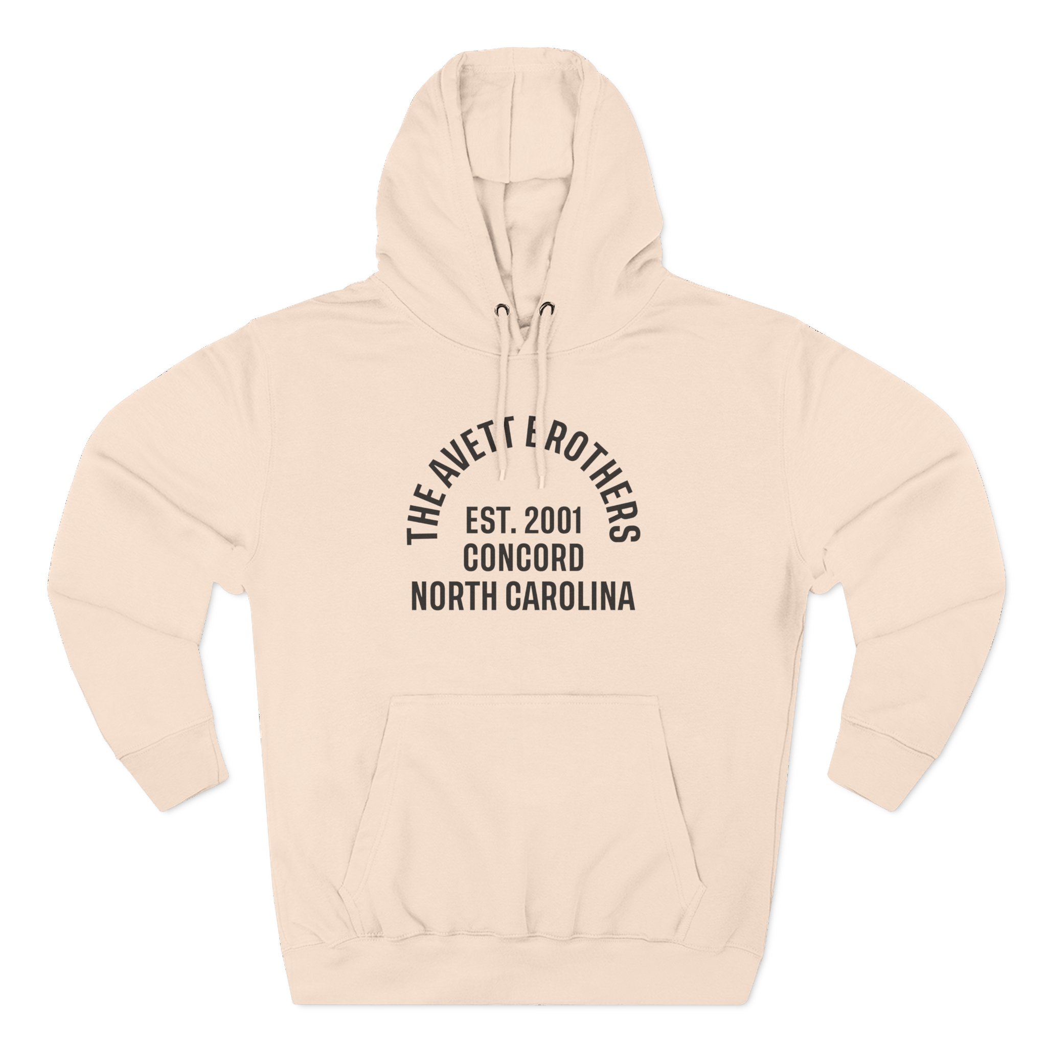 Avett Brothers Est 2001 Ringer Three-Panel Fleece Hoodie