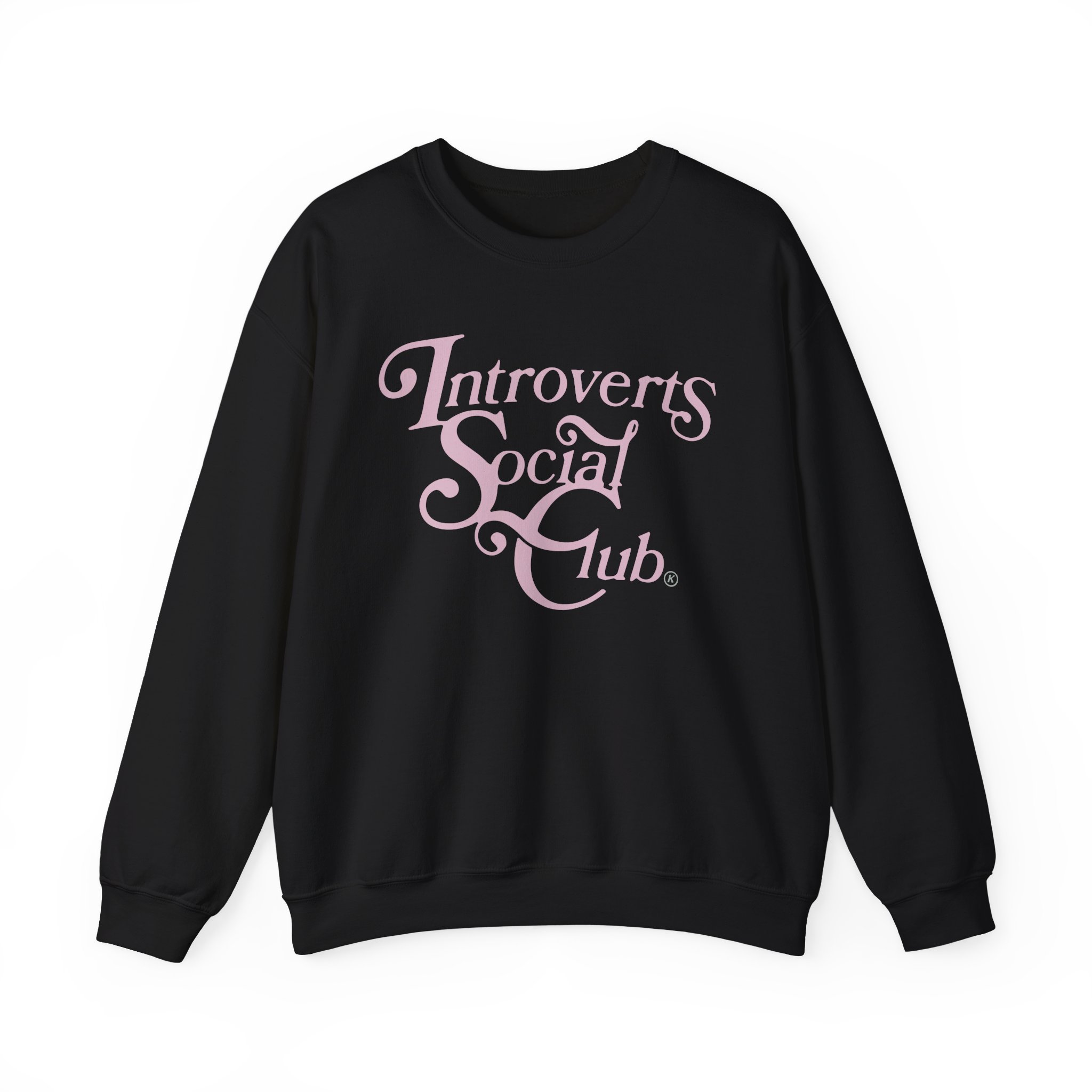 Kallmekris Introverts Social Club Unisex Heavy Blendâ„¢ Crewneck Sweatshirt
