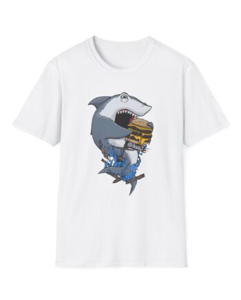 H2odelirious Hungry Shark Unisex Softstyle T-Shirt