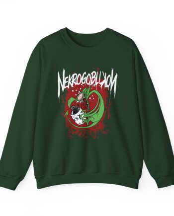 Nekrogoblikon Drunk Goblin Unisex Heavy Blend™ Crewneck Sweatshirt