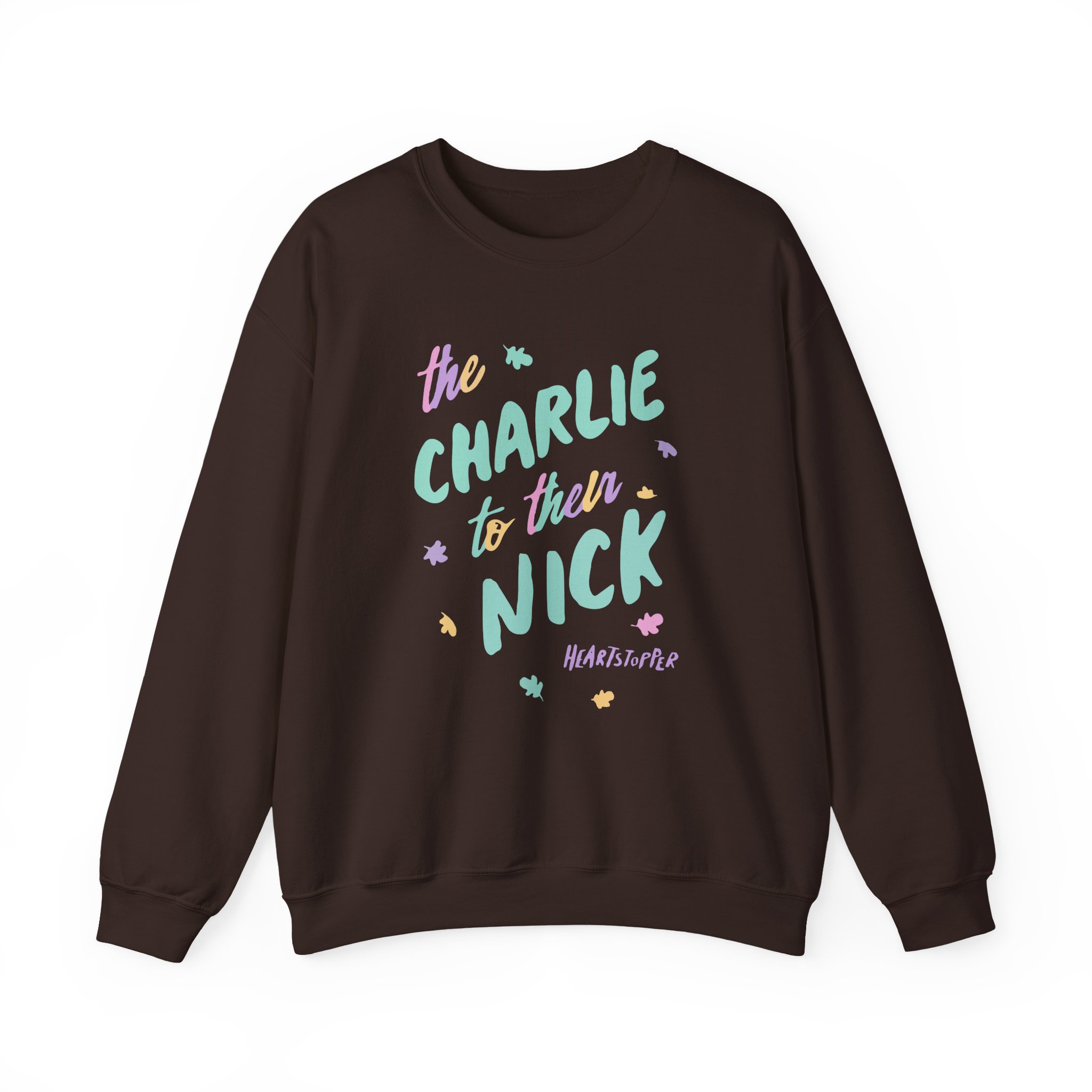 Heartstopper Charlie to Nick Pride Unisex Heavy Blendâ„¢ Crewneck Sweatshirt