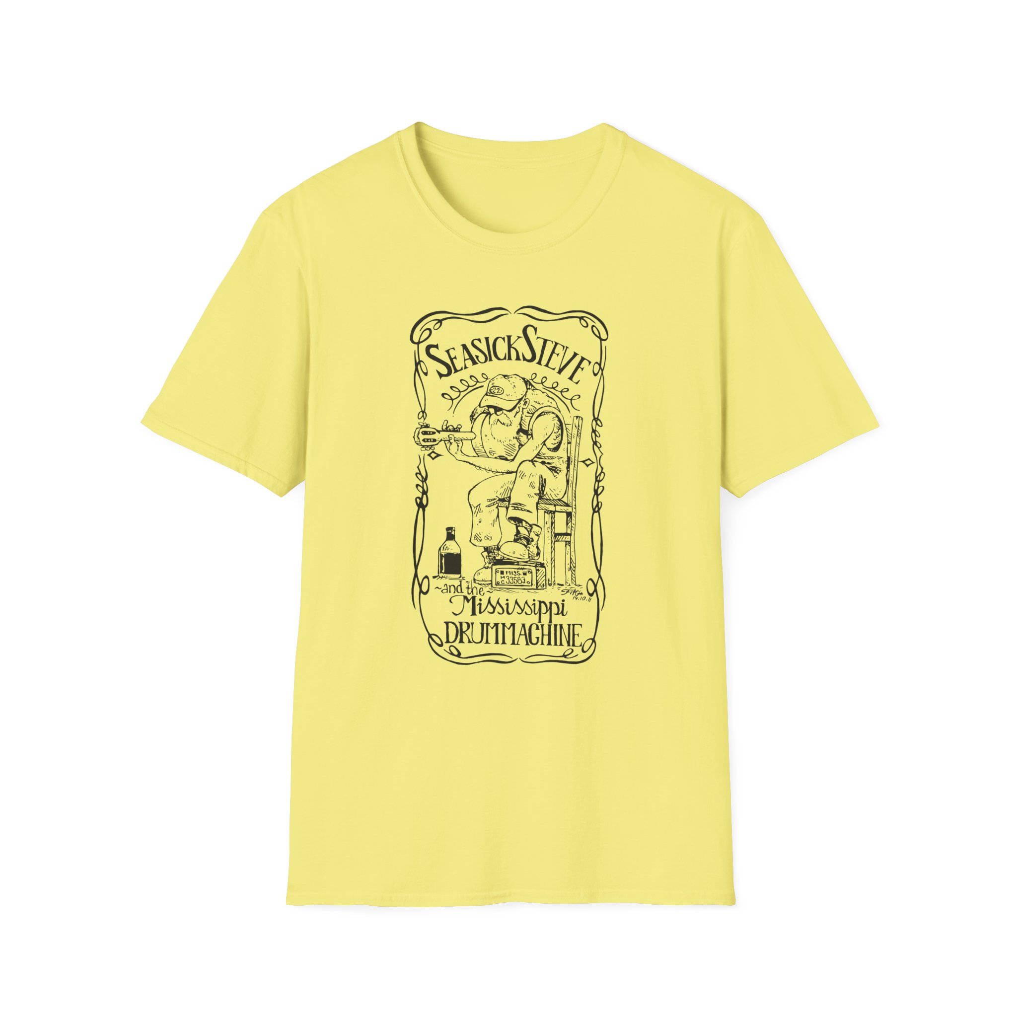 Seasick Steve Unisex Softstyle T-Shirt