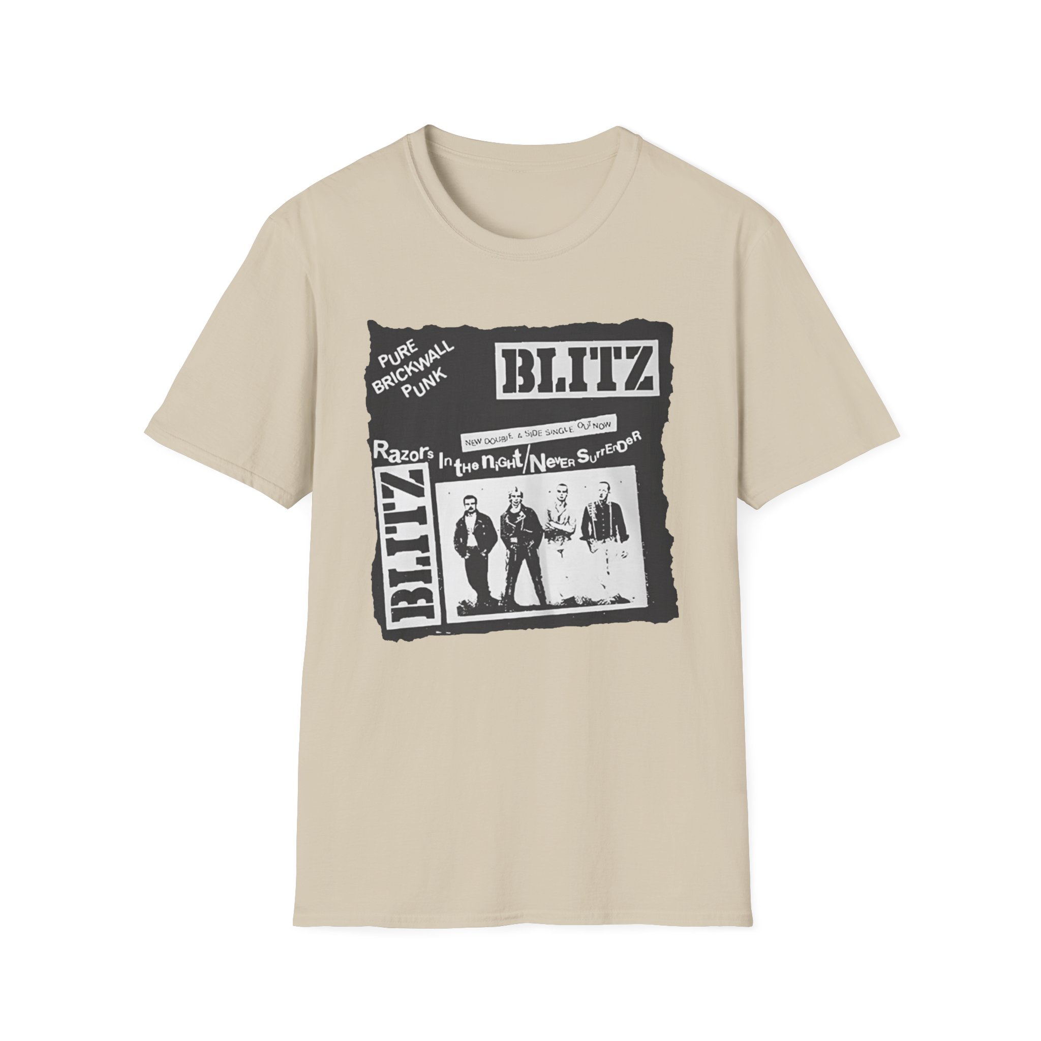Blitz Pure Brick Wall Unisex Softstyle T-Shirt