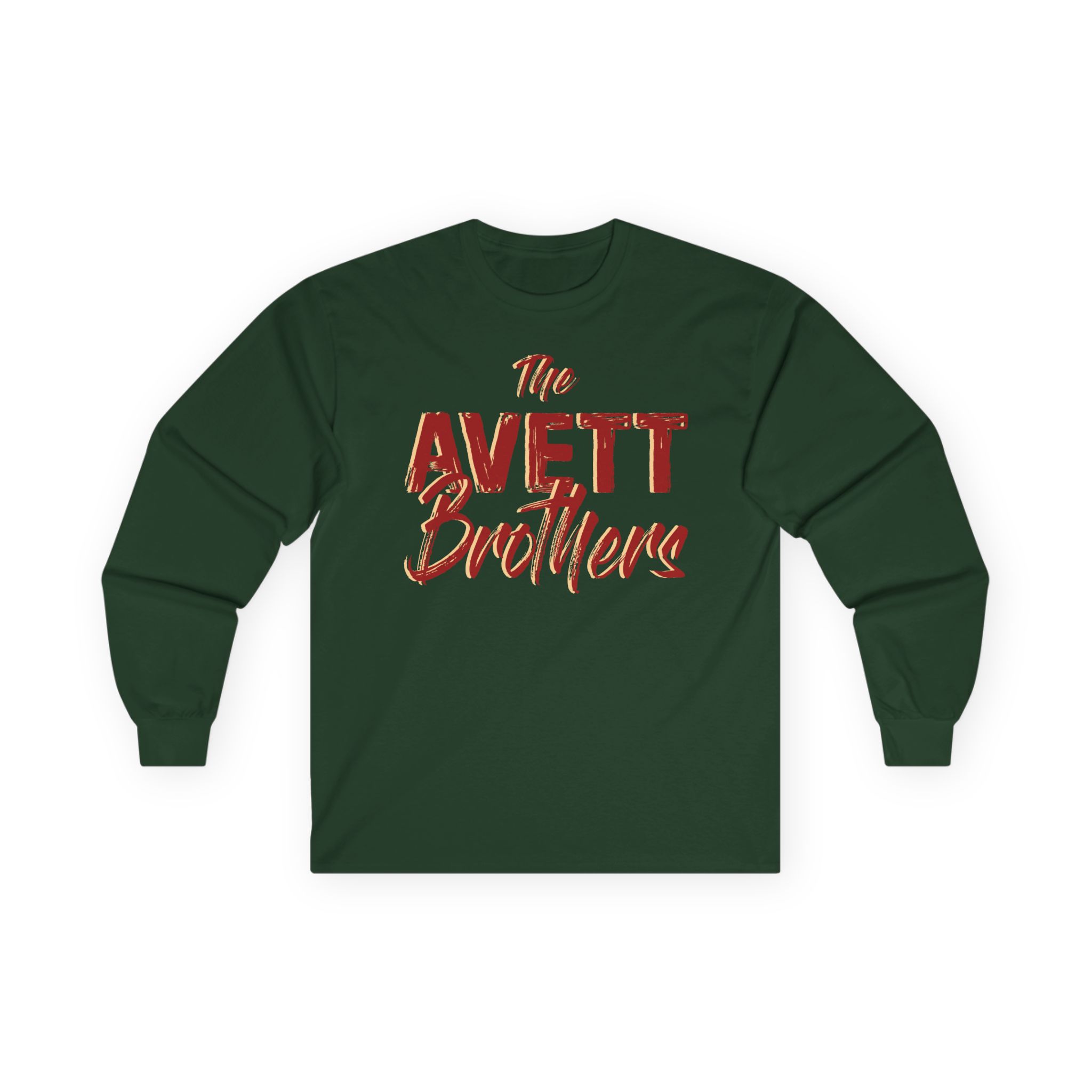 Avett Brothers Painted Sign Logo Unisex Ultra Cotton Long Sleeve Tee