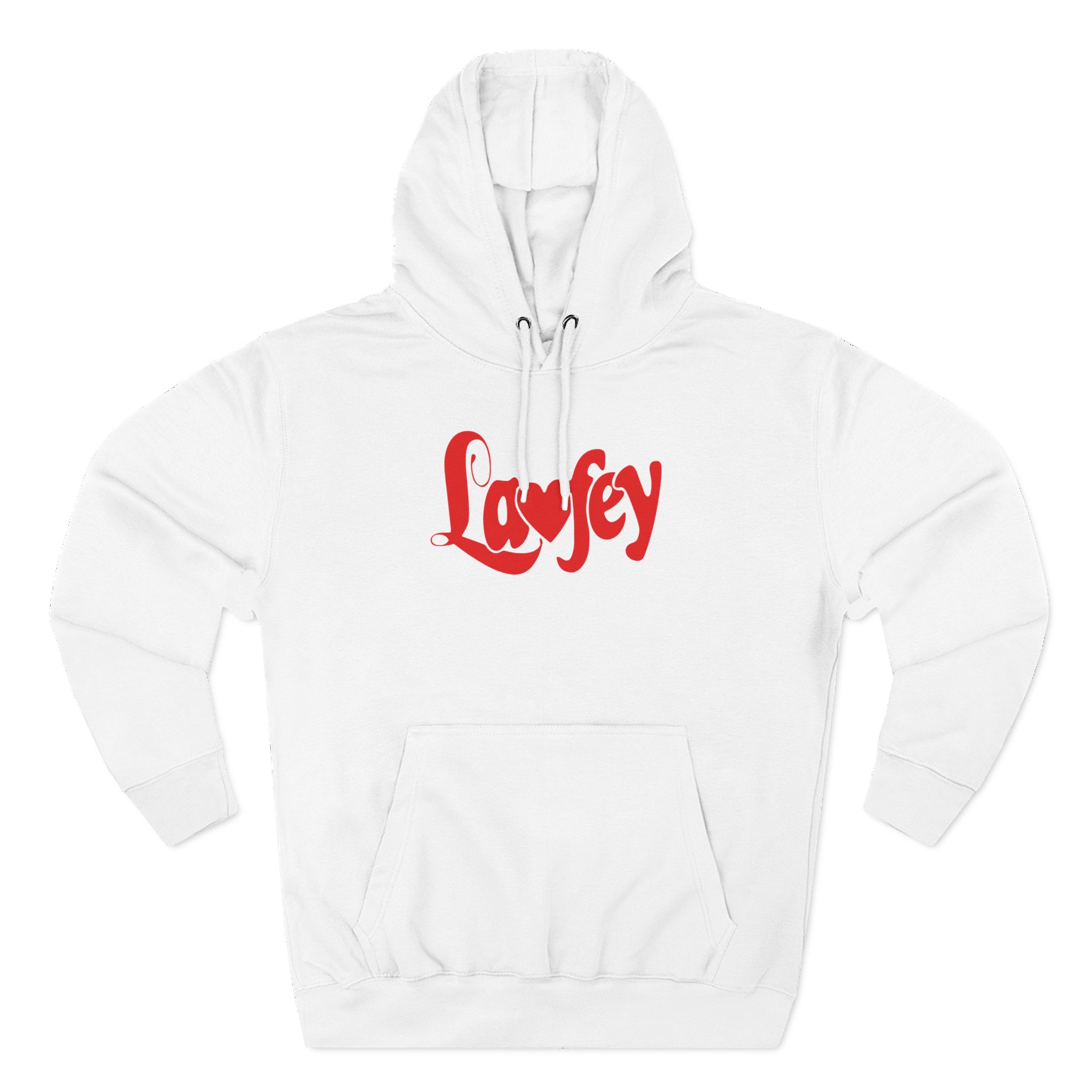 Laufey Valentine Three-Panel Fleece Hoodie