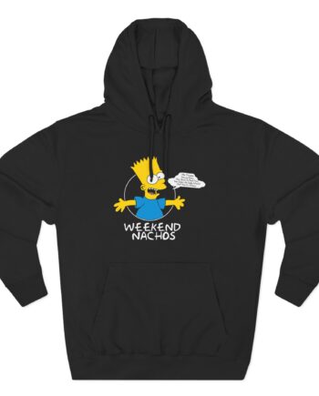 Weekend Nachos Three-Panel Fleece Hoodie