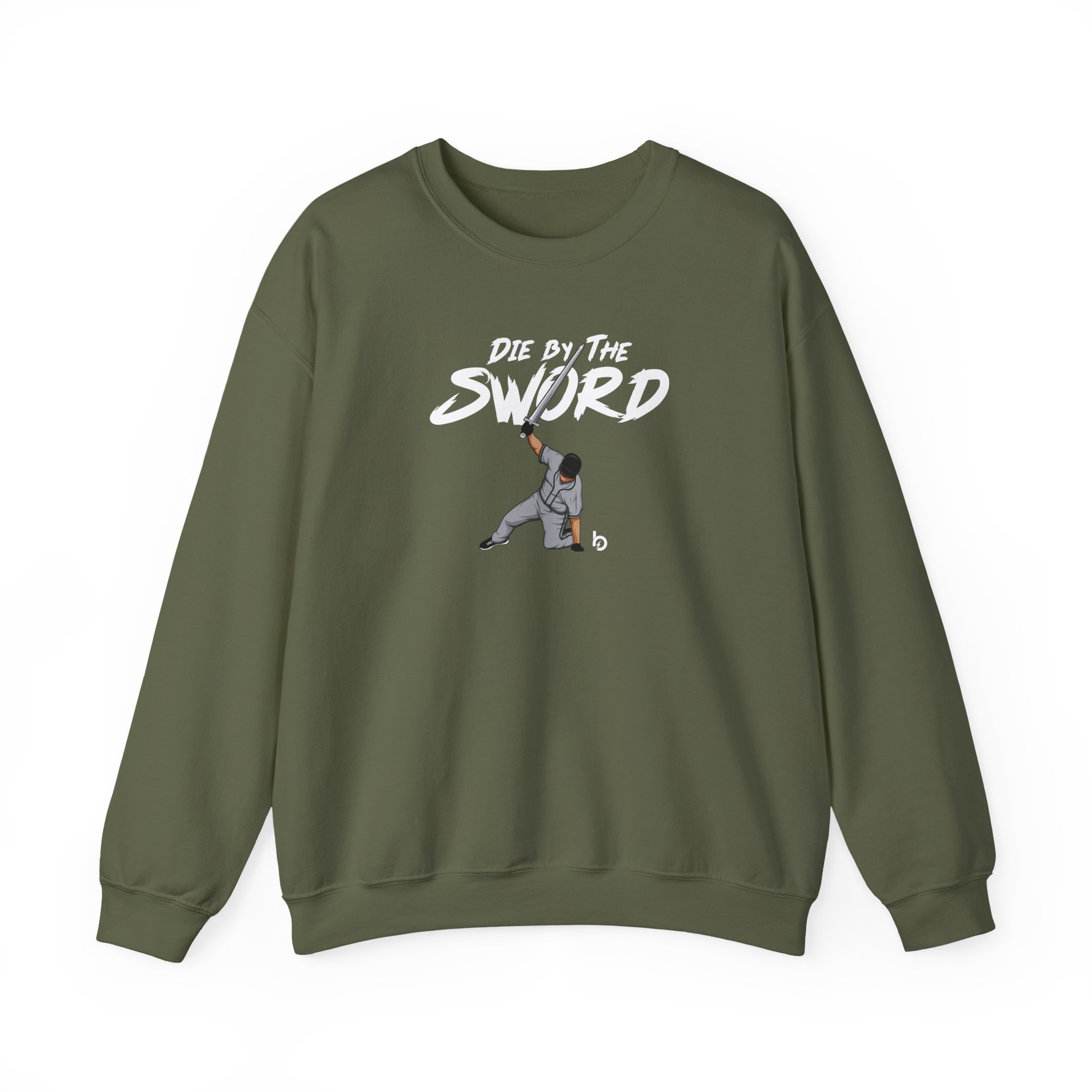 Trevor Bauer Die by the Sword Unisex Heavy Blendâ„¢ Crewneck Sweatshirt