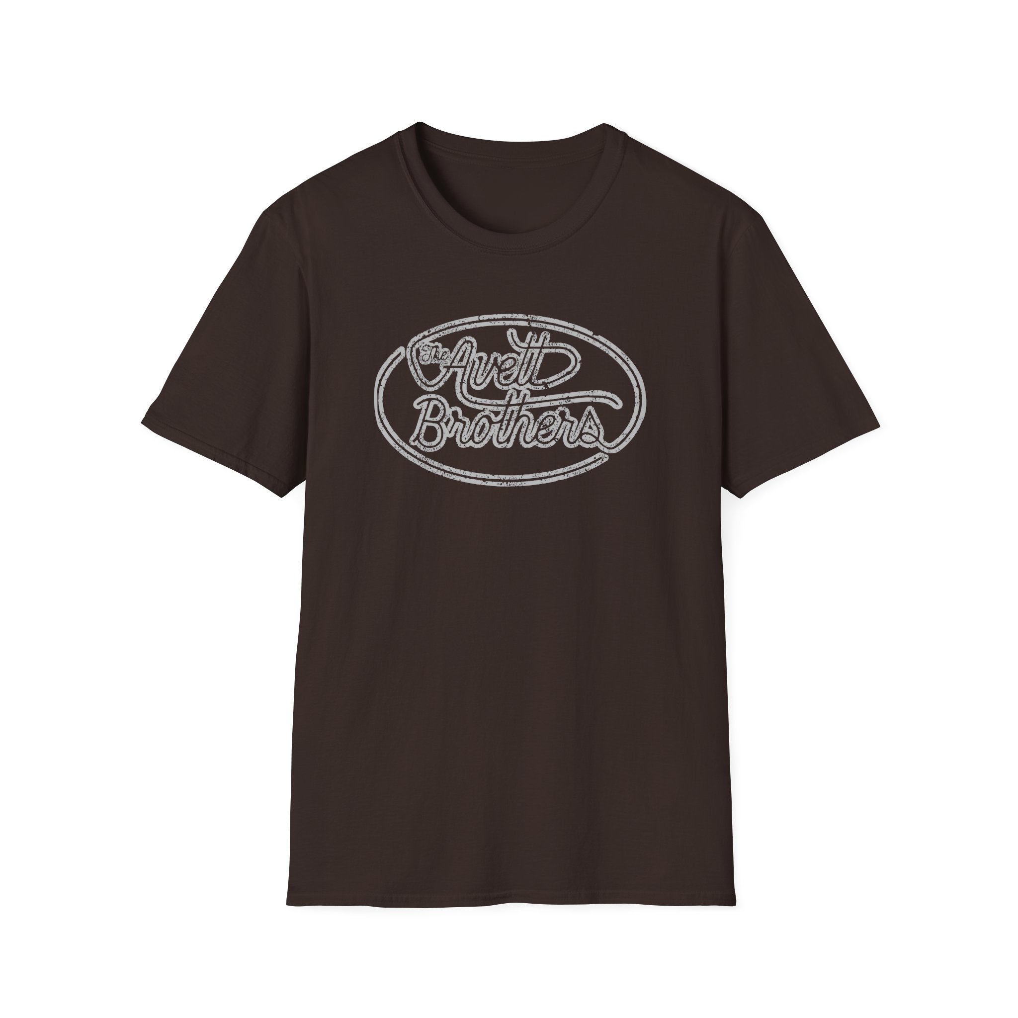 Avett Brothers Oval Logo Unisex Softstyle T-Shirt