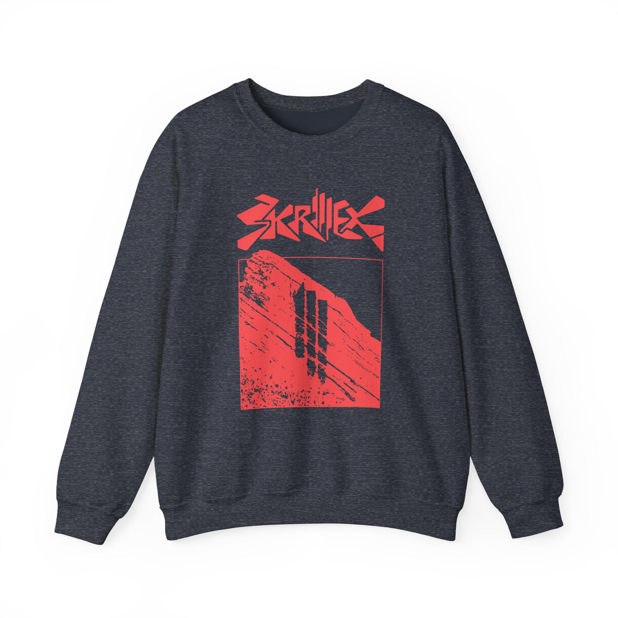 Skrillex EDM Unisex Heavy Blendâ„¢ Crewneck Sweatshirt