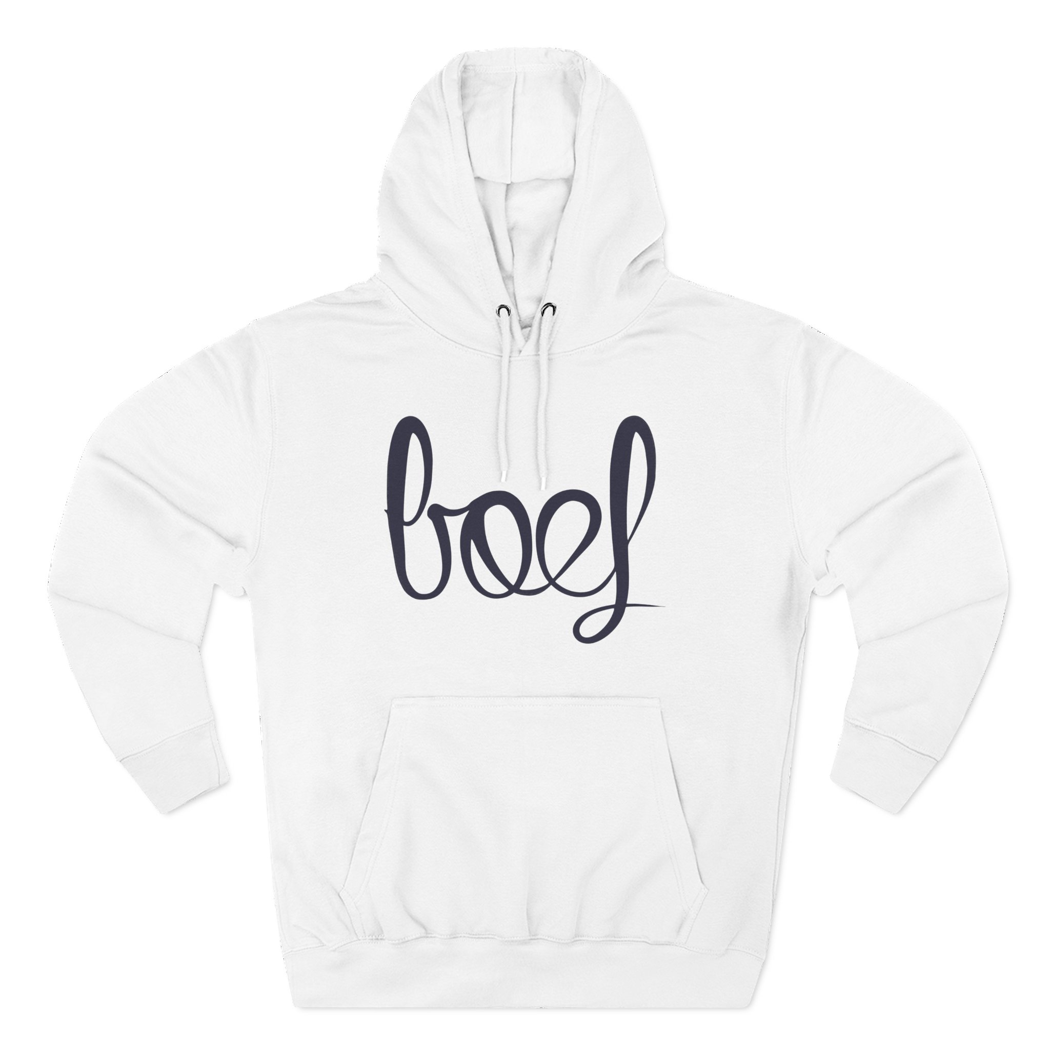 Boef Three-Panel Fleece Hoodie