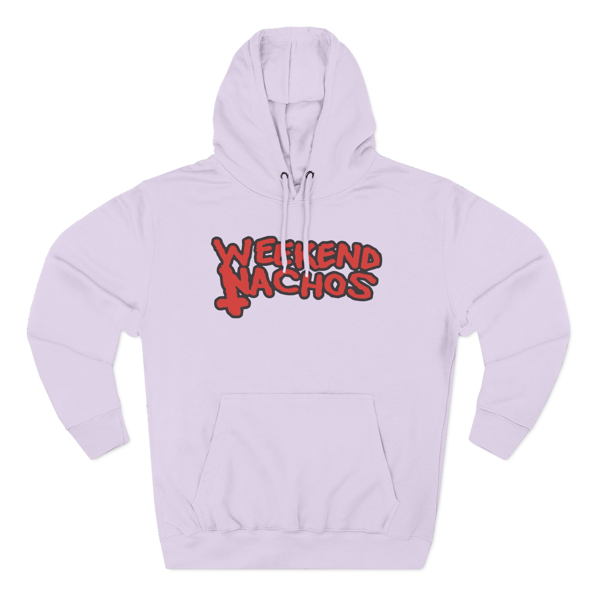 Weekend Nachos Christian Three-Panel Fleece Hoodie