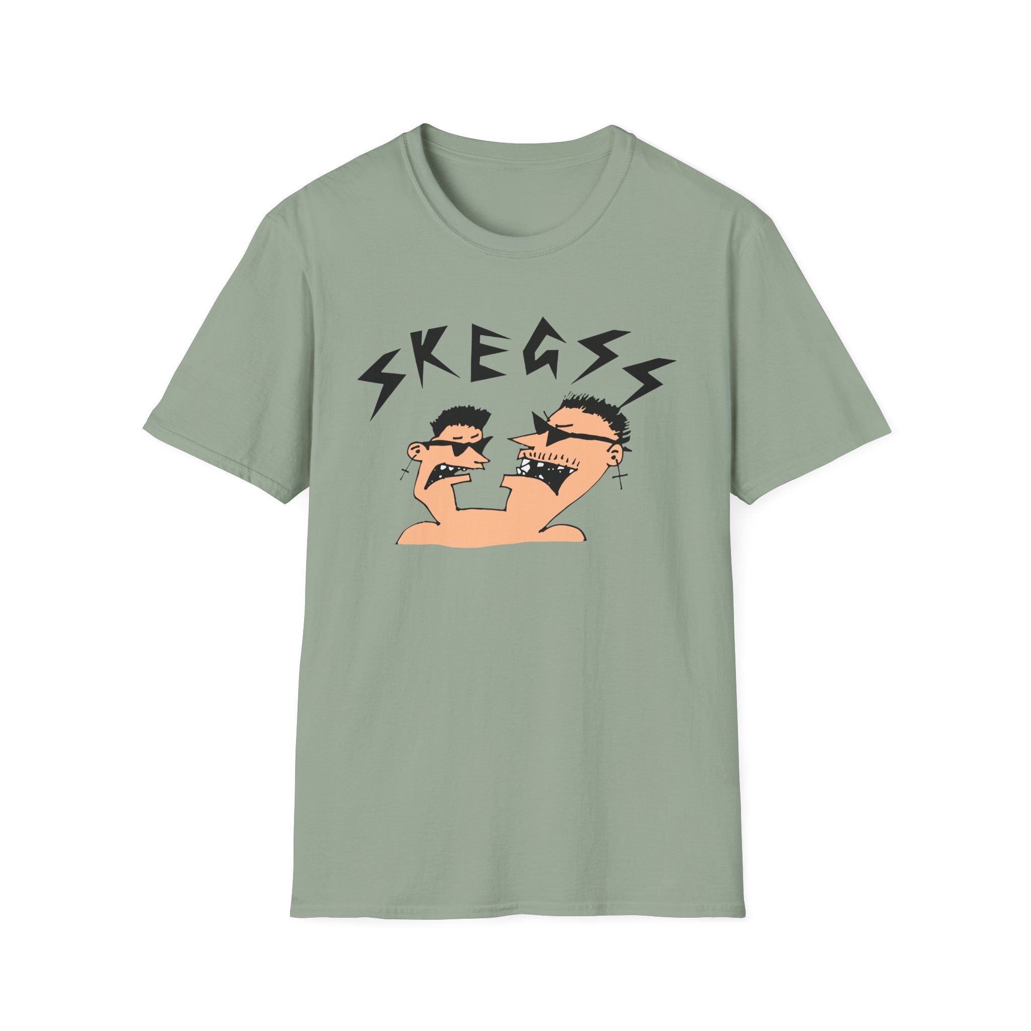 Skegss Two Heads Unisex Softstyle T-Shirt