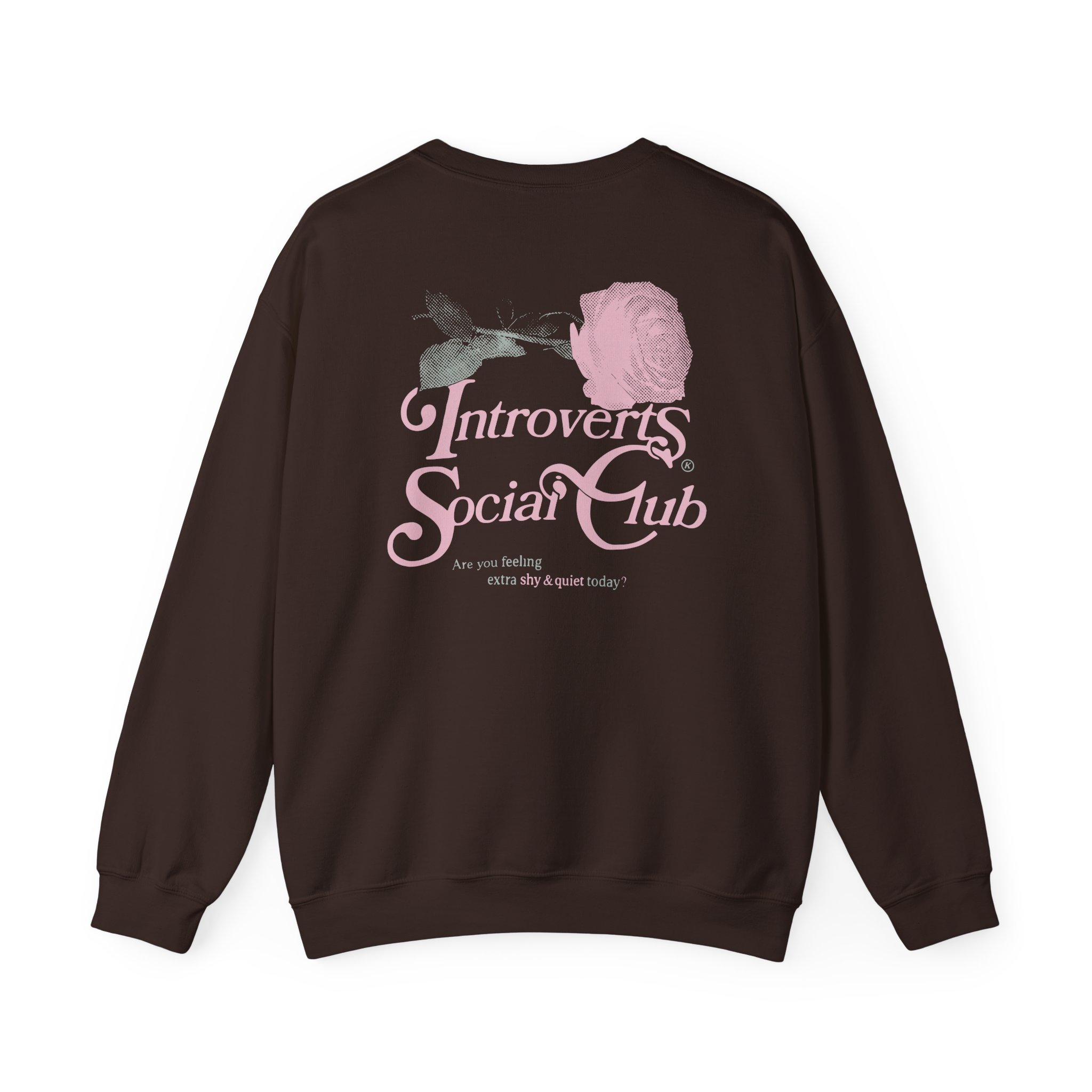 Kallmekris Introverts Social Club Unisex Heavy Blendâ„¢ Crewneck Sweatshirt
