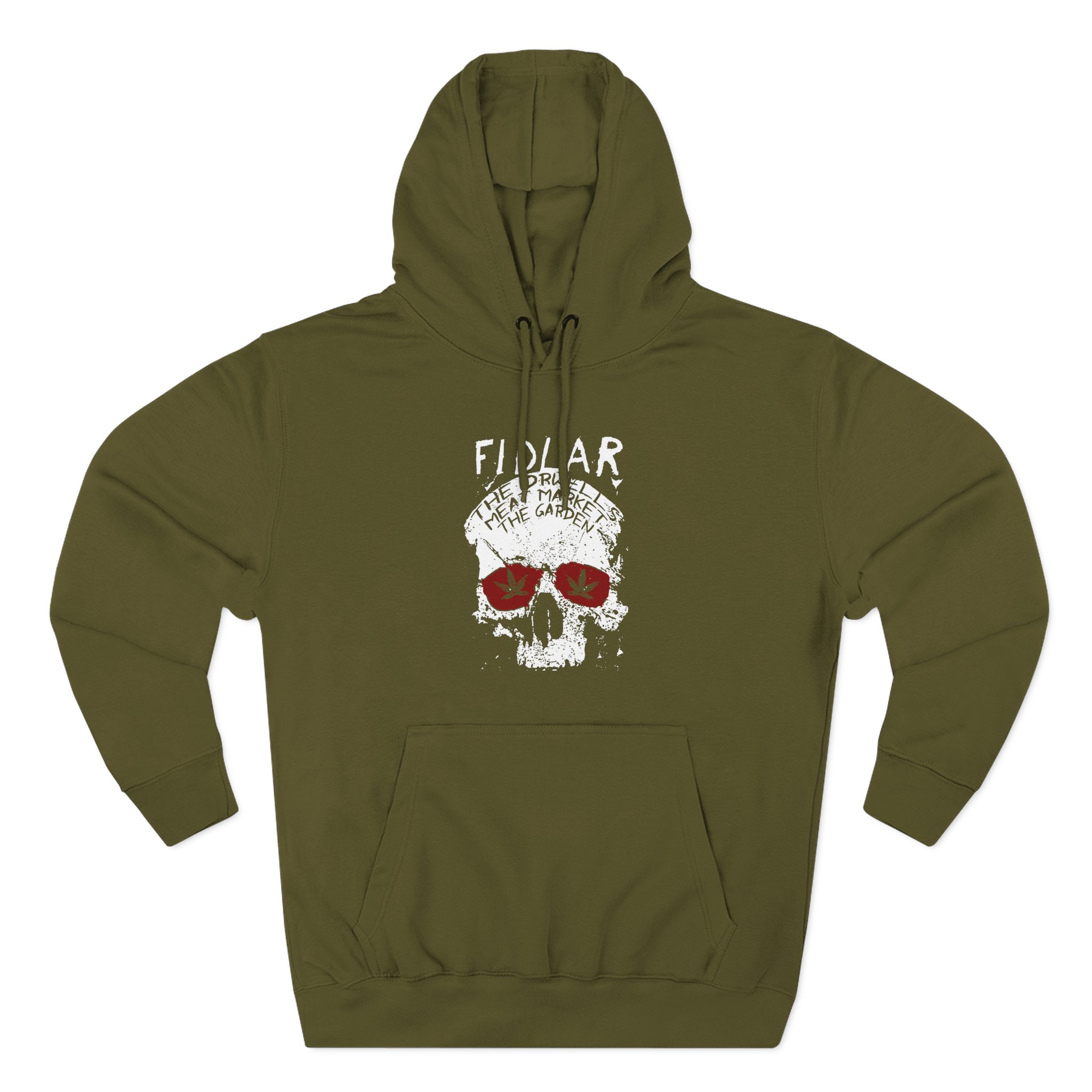 Fidlar Three-Panel Fleece Hoodie