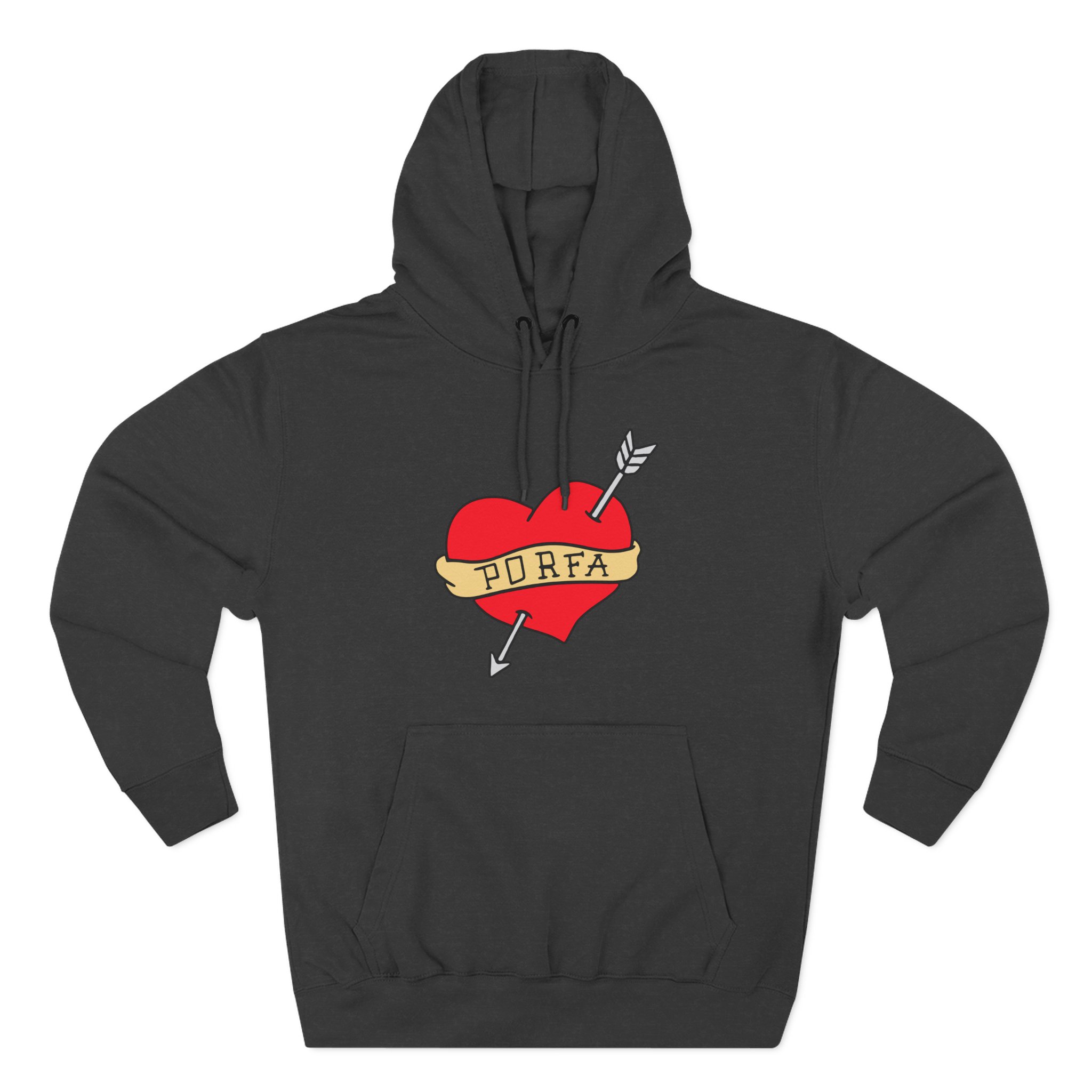 Porfa Lovestruck Three-Panel Fleece Hoodie