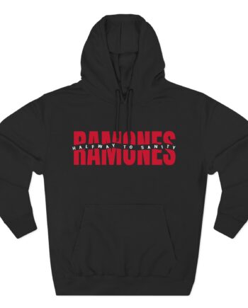 Ramones Halfway To Sanity Three-Panel Fleece Hoodie