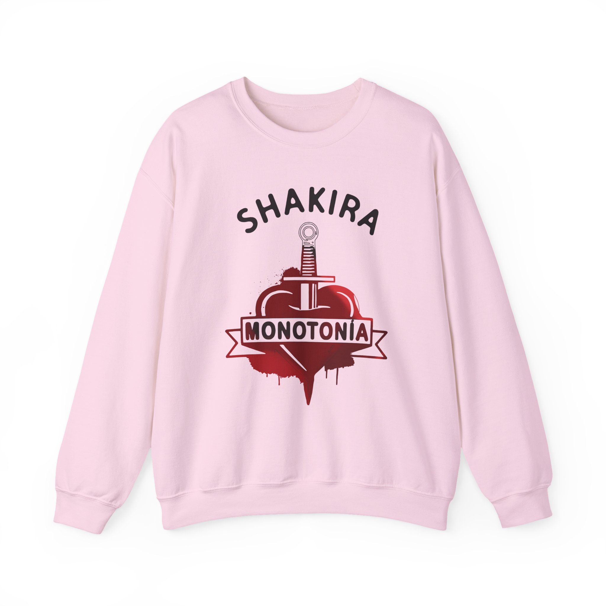 Shakira MonotonĂa Unisex Heavy Blendâ„¢ Crewneck Sweatshirt