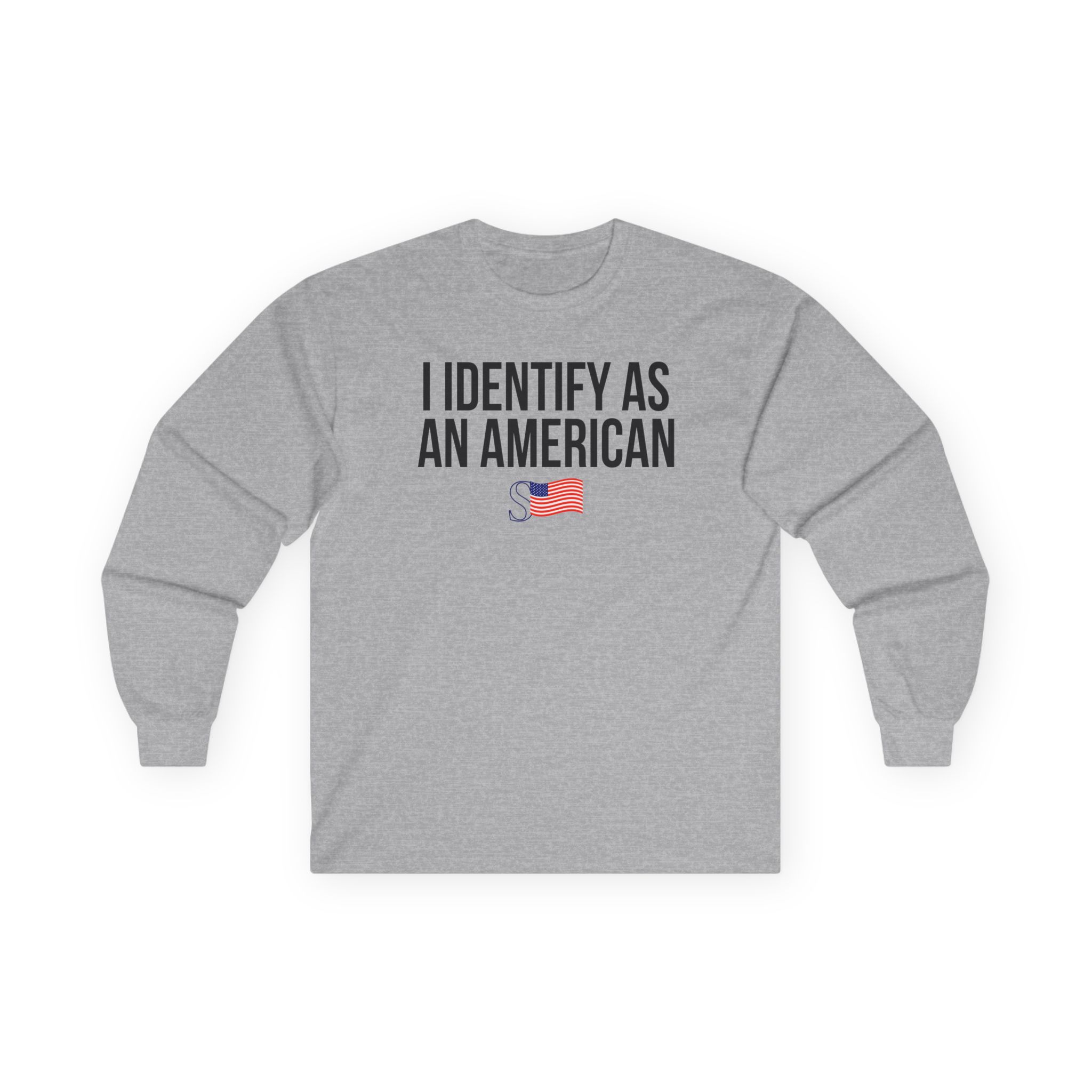 Sean Strickland I Identify as an American Unisex Ultra Cotton Long Sleeve Tee