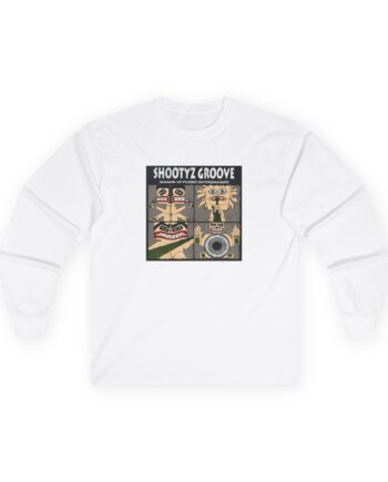 Shootyz Groove Jammin in Vicious Environments Album Cover Unisex Ultra Cotton Long Sleeve Tee