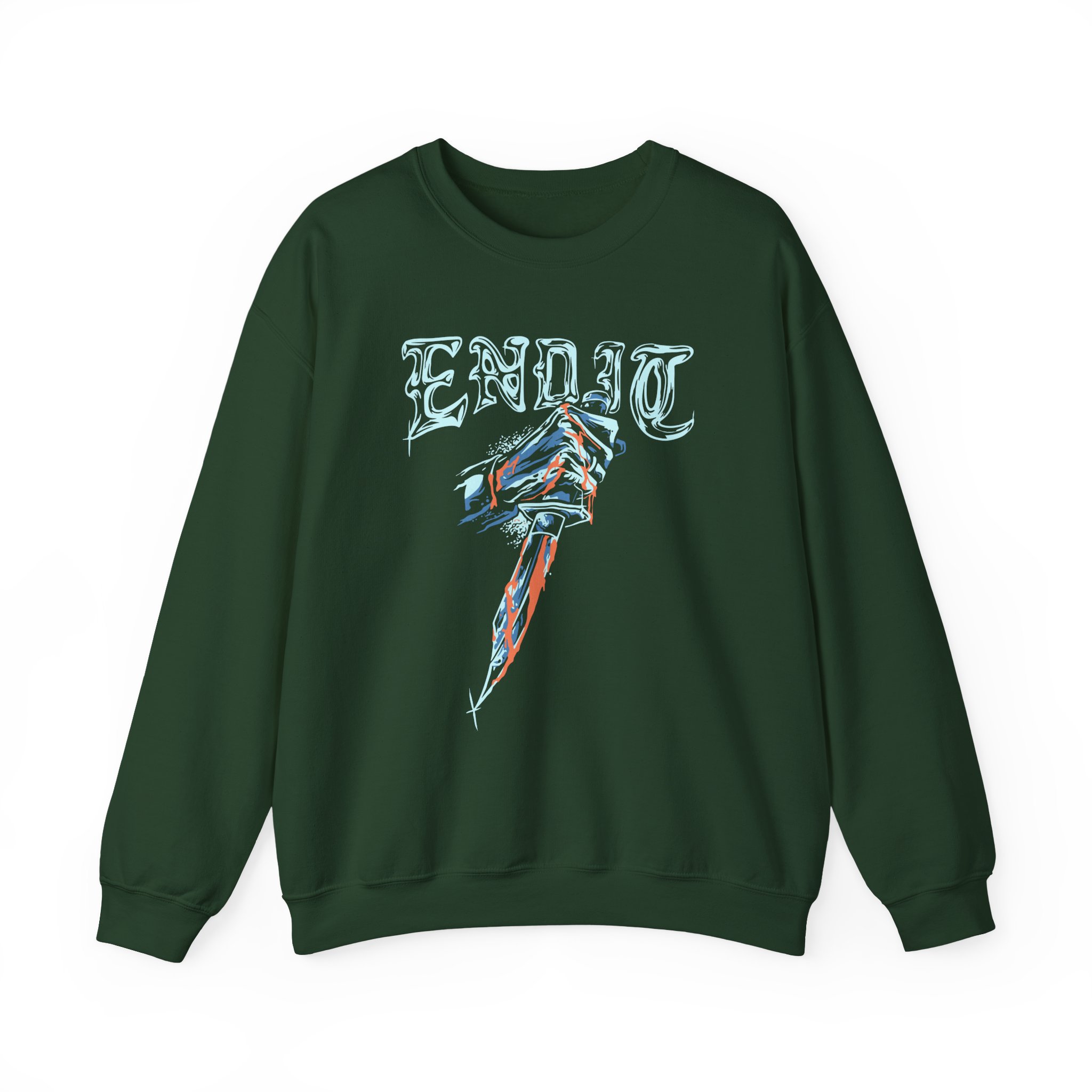 End It Unisex Heavy Blend Crewneck Sweatshirt