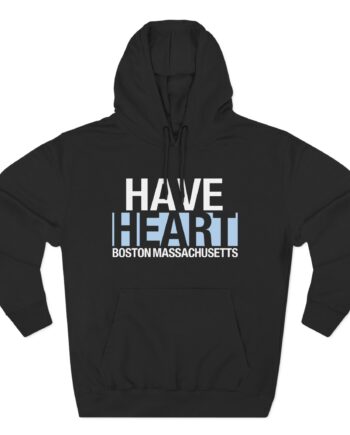 Have Heart Boston Massachusetts Three-Panel Fleece Hoodie