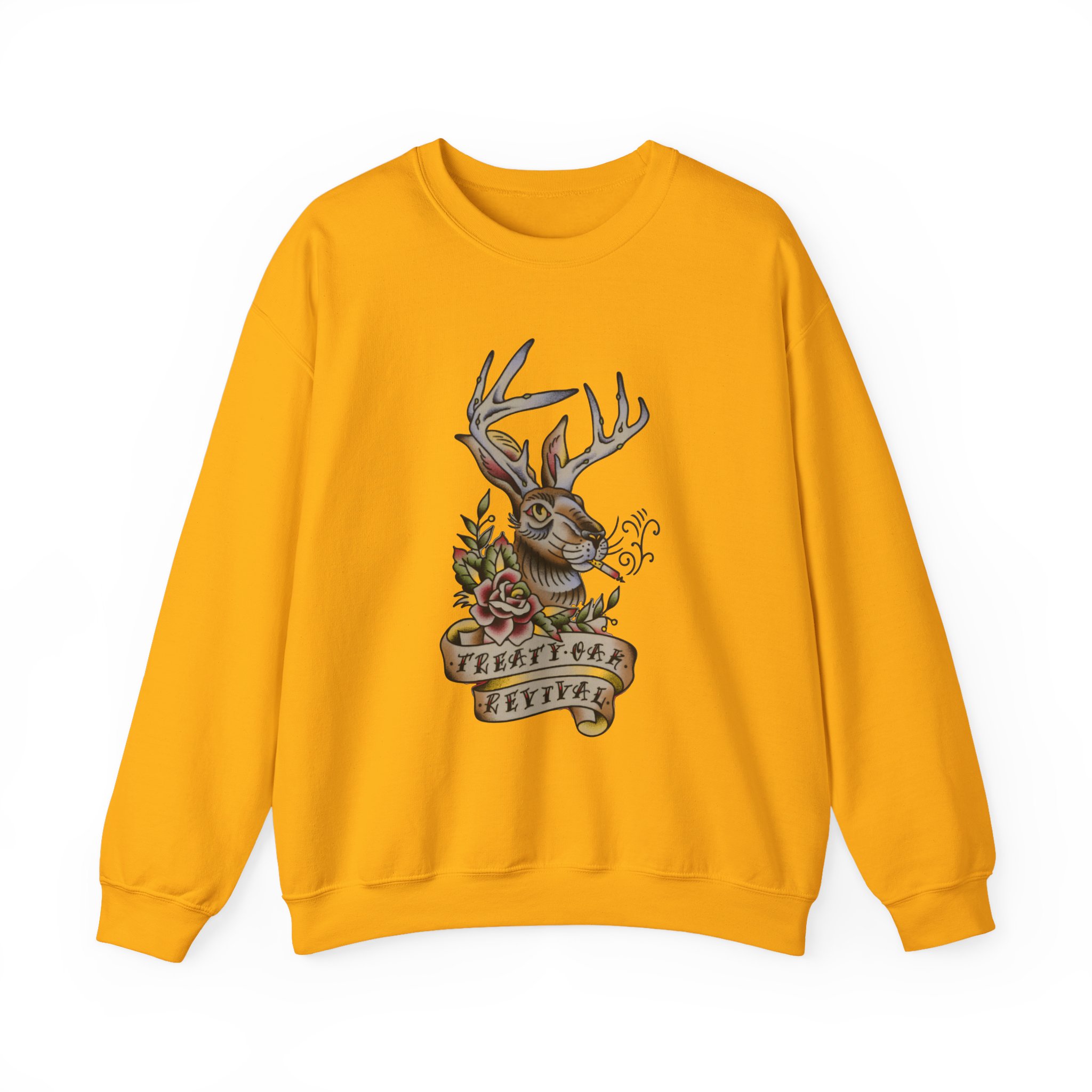 Treaty Oak Revival Jack Rabbit Unisex Heavy Blendâ„¢ Crewneck Sweatshirt