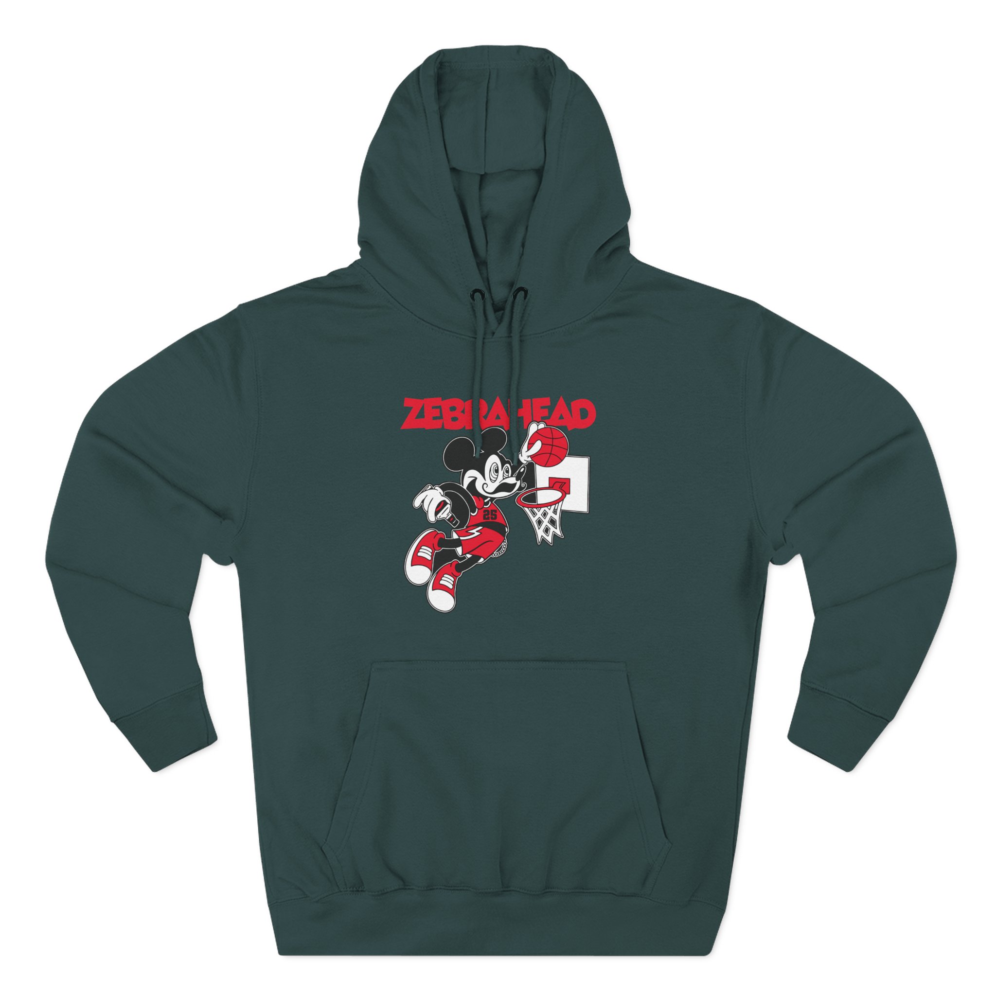 Zebrahead Mickey Three-Panel Fleece Hoodie