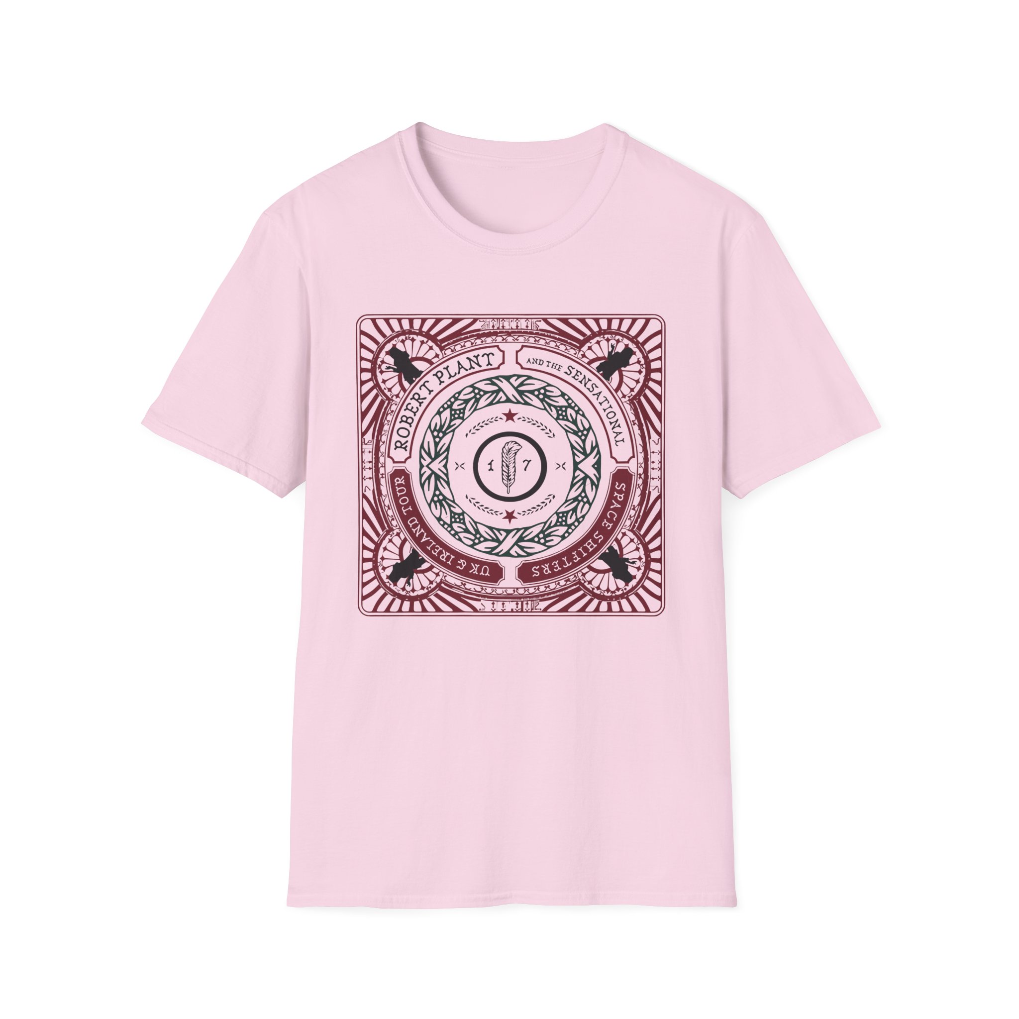 Robert Plant Retrographic Unisex Softstyle T-Shirt