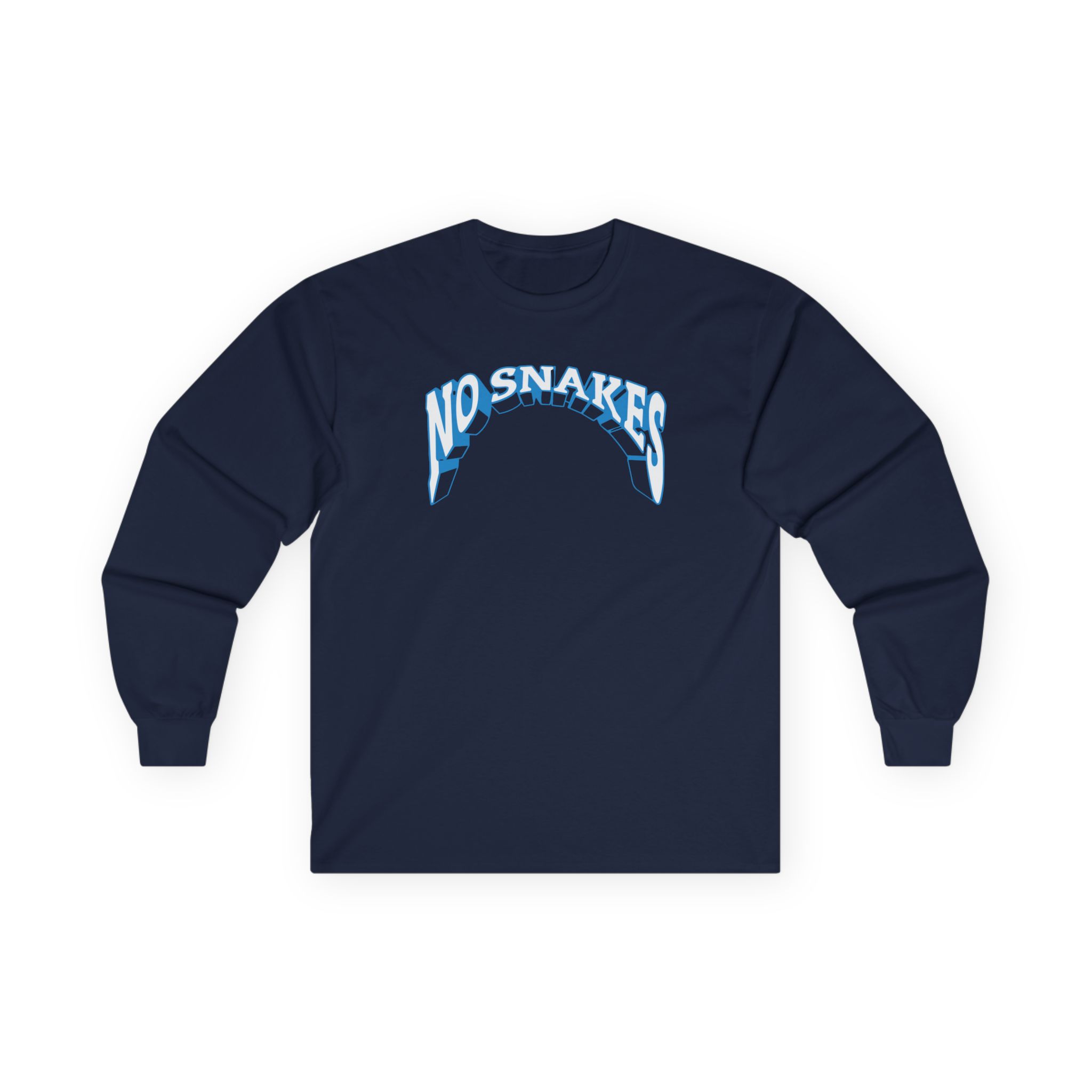 Zerkaa No Snakes Unisex Ultra Cotton Long Sleeve Tee