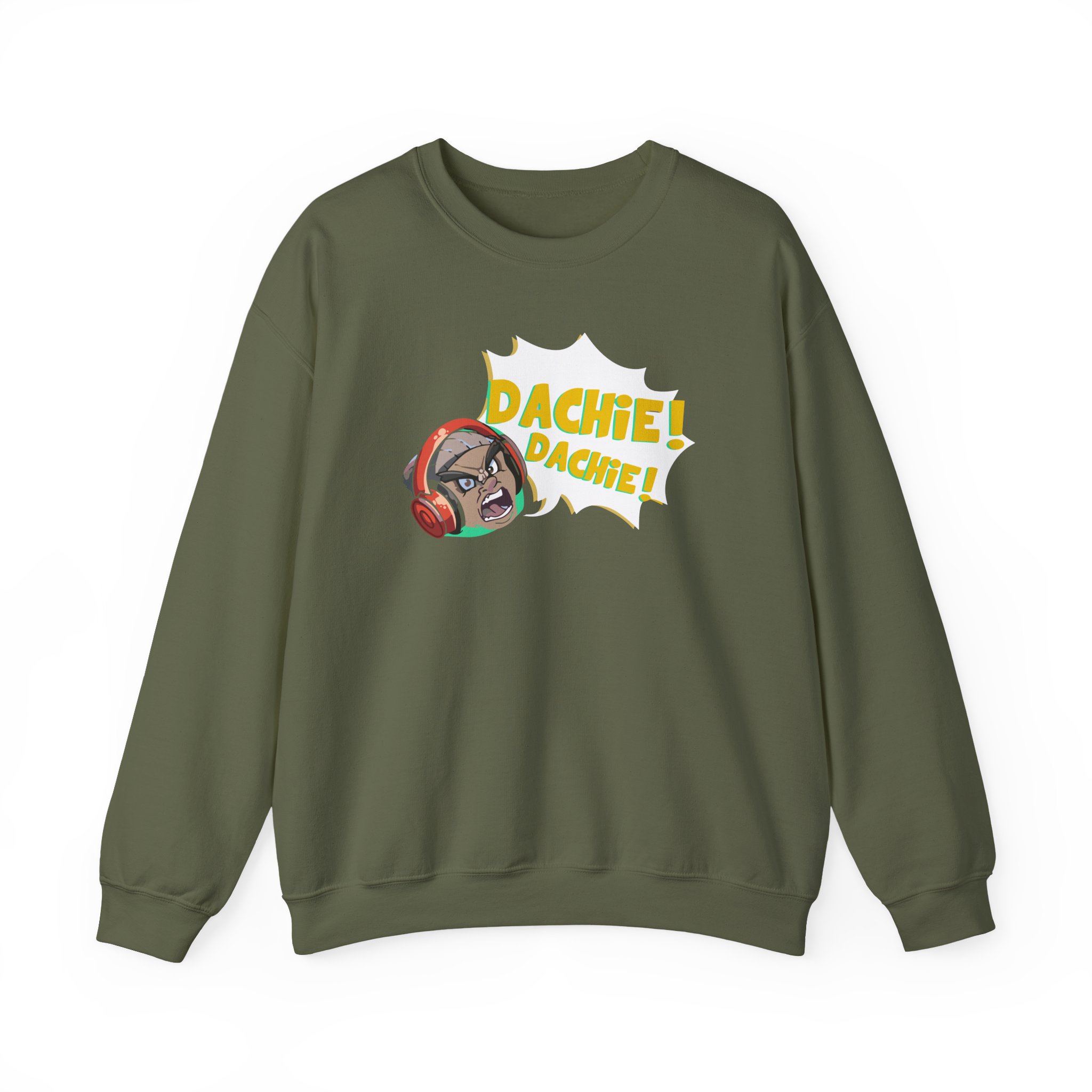 Dachie Dachie the Dashiexp Unisex Heavy Blendâ„¢ Crewneck Sweatshirt